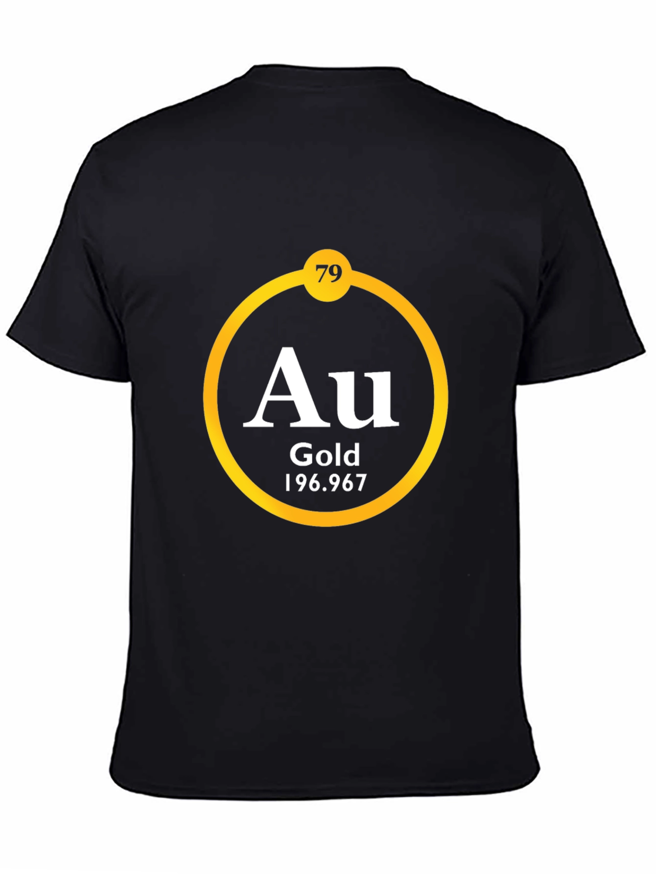 Periodic Table Gold Element T-Shirt - AU 79