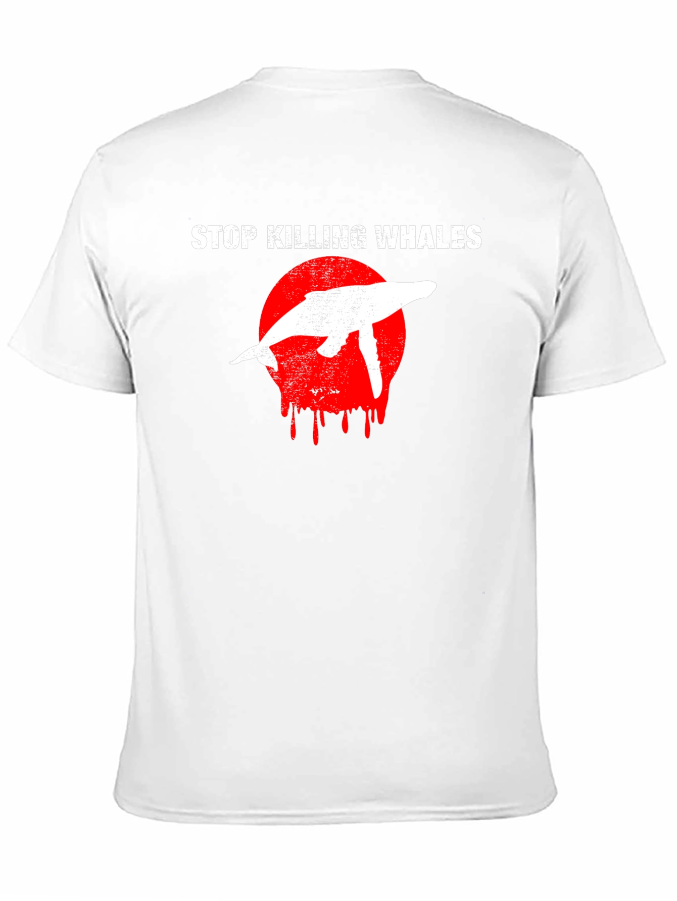 Stop Killing Whales Graphic T-Shirt