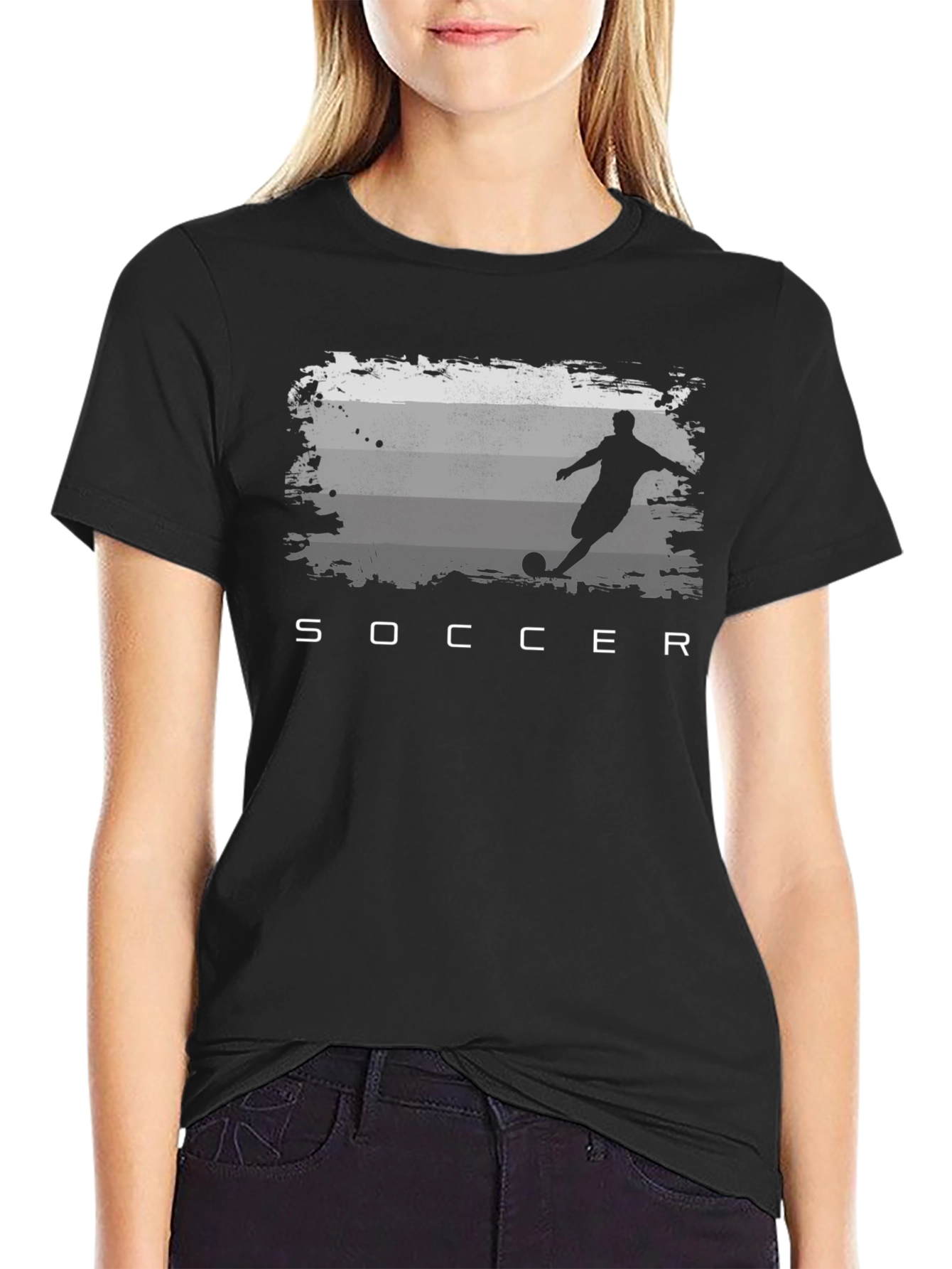Soccer Graphic Tee - Stylish Sport T-Shirt