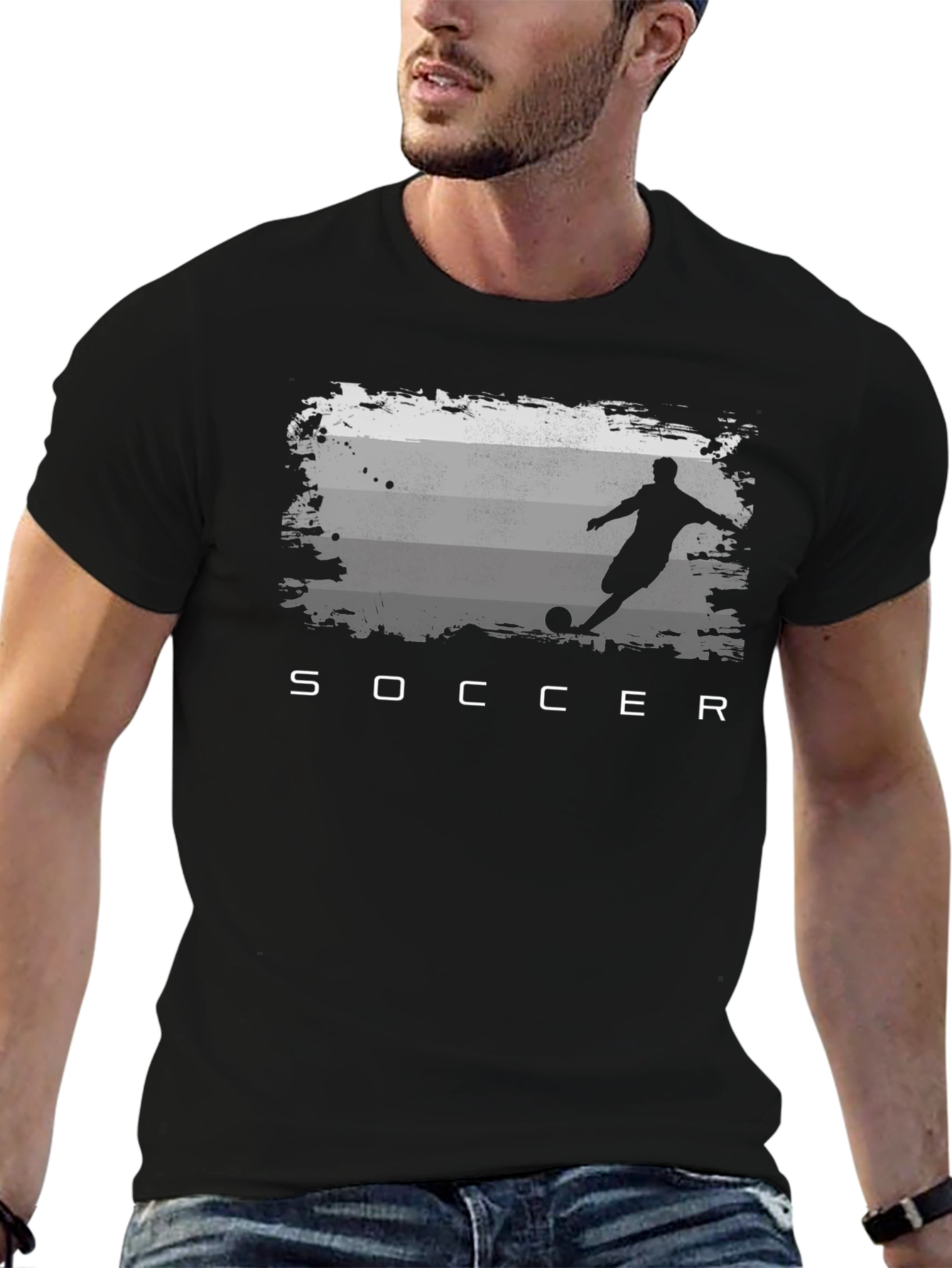 Soccer Graphic Tee - Stylish Sport T-Shirt