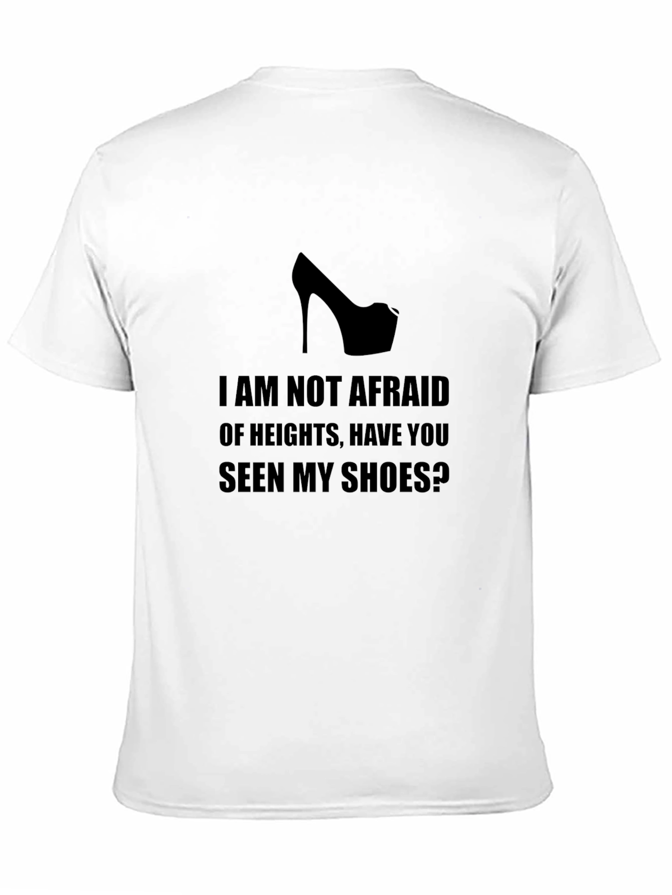 Fearless Fashion Tee: High Heel Shoe Graphic