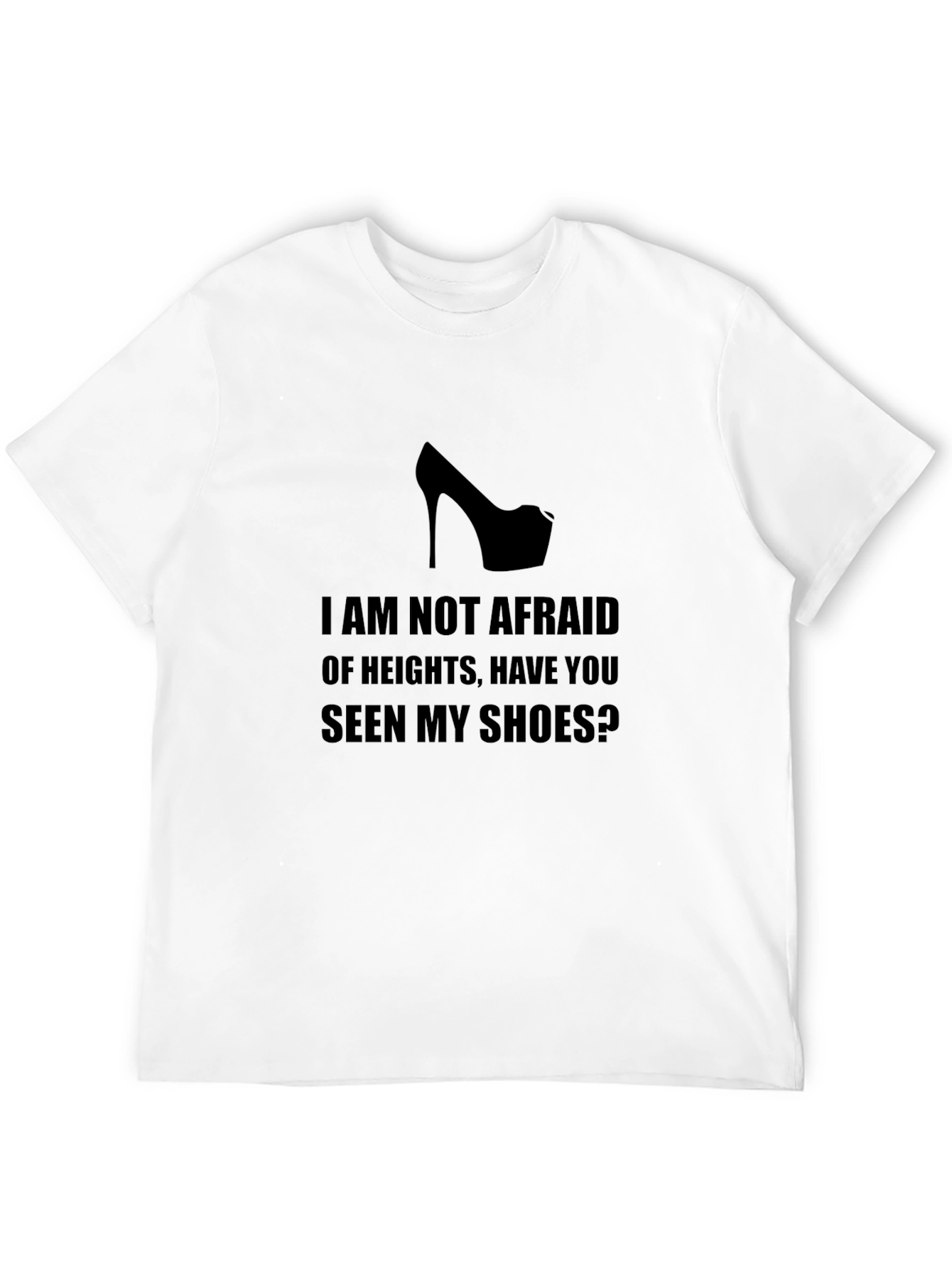 Fearless Fashion Tee: High Heel Shoe Graphic
