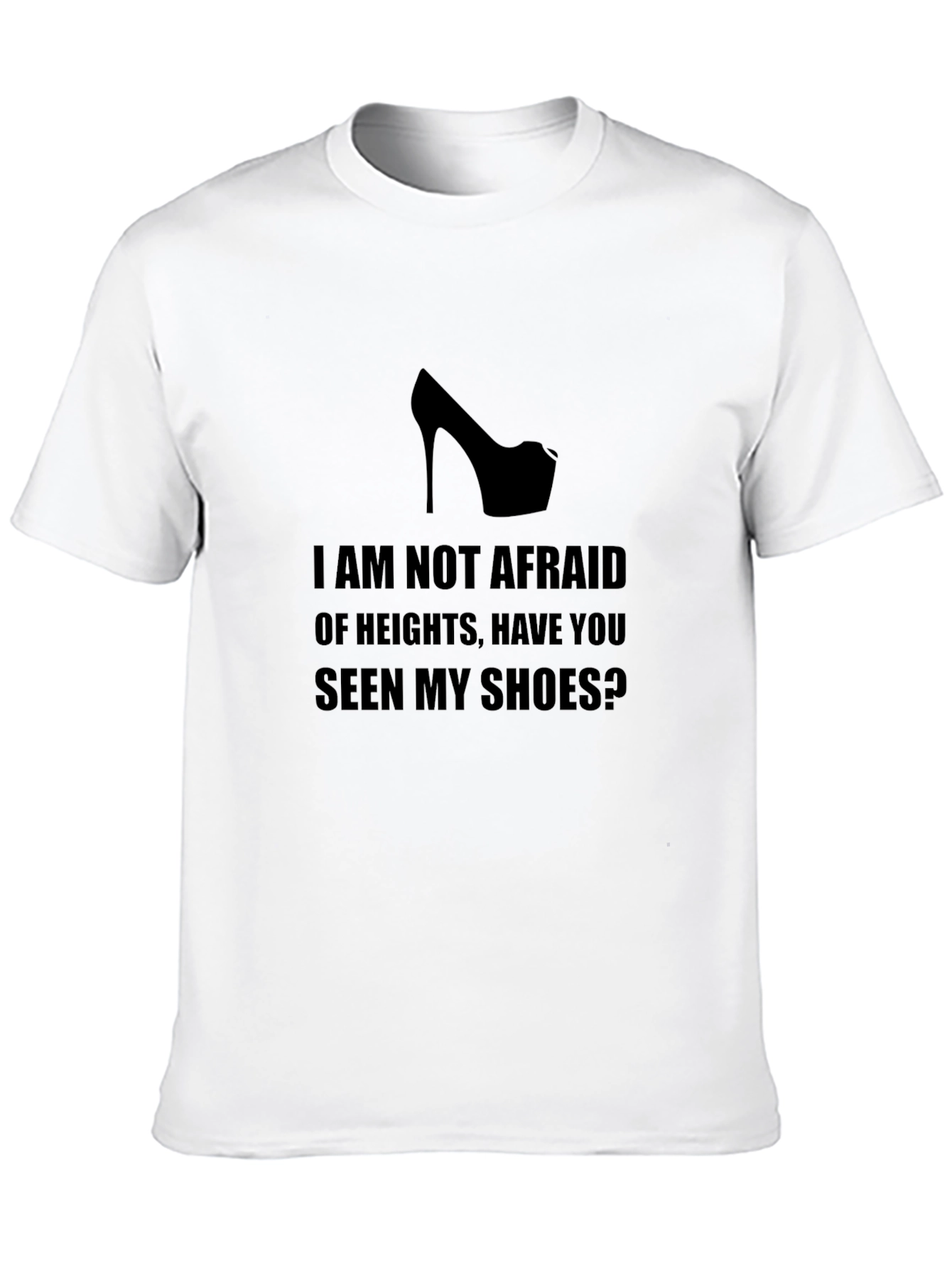 Fearless Fashion Tee: High Heel Shoe Graphic