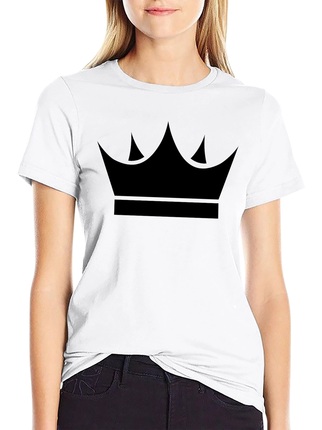 King Crown Graphic Black T-Shirt