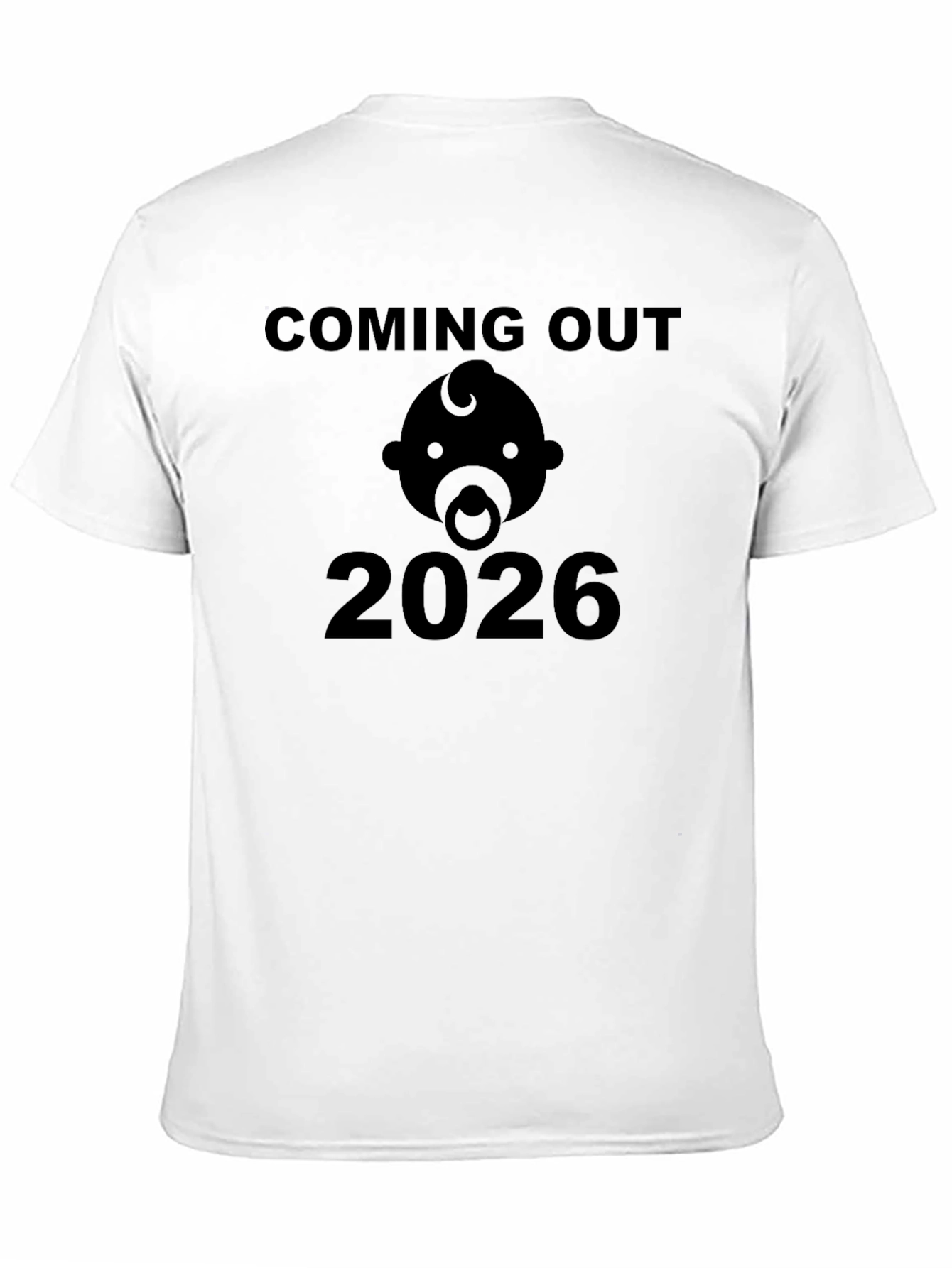 Coming Out 2026 Black T-Shirt
