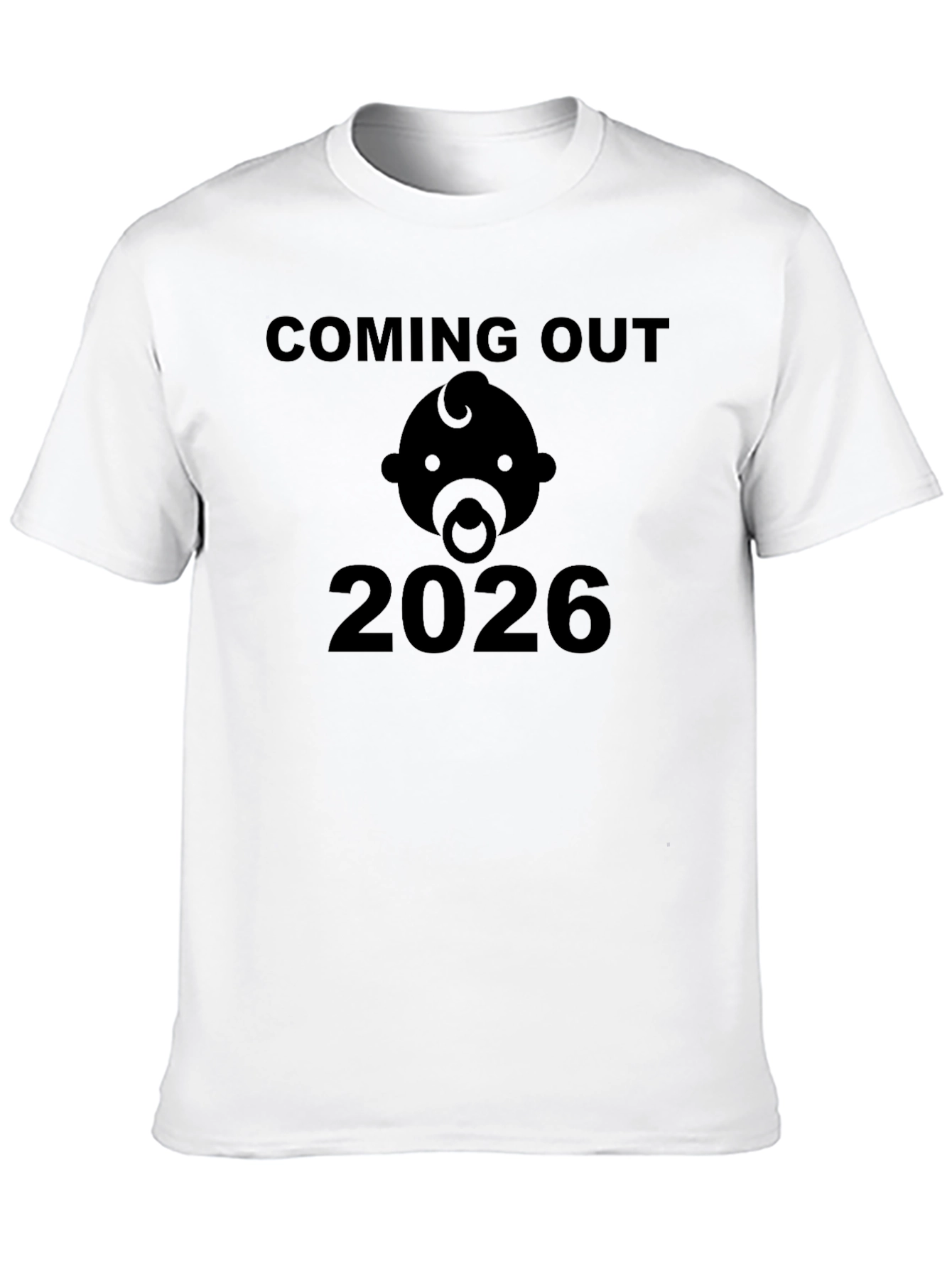 Coming Out 2026 Black T-Shirt