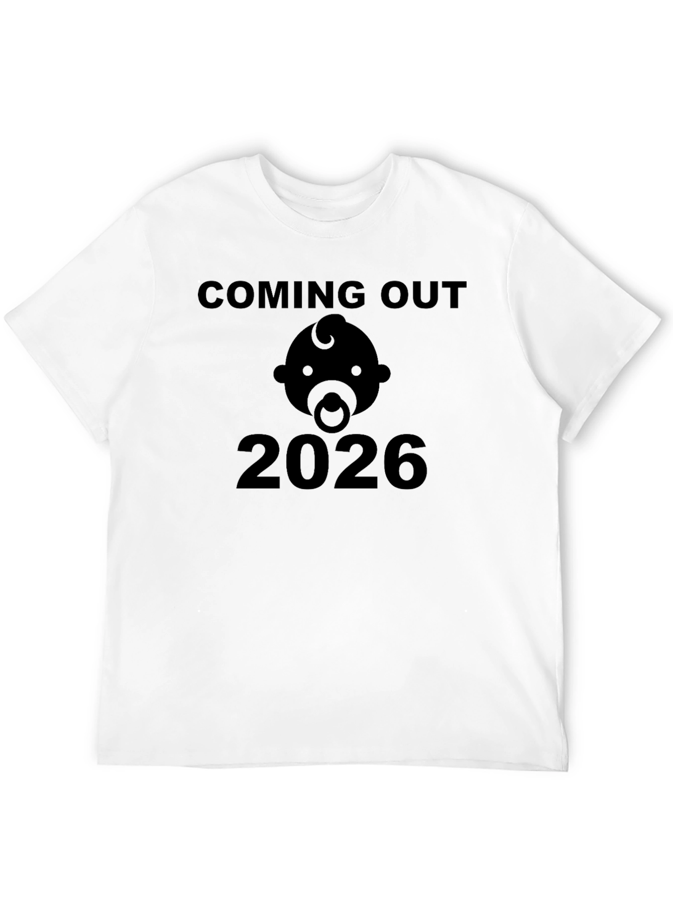 Coming Out 2026 Black T-Shirt