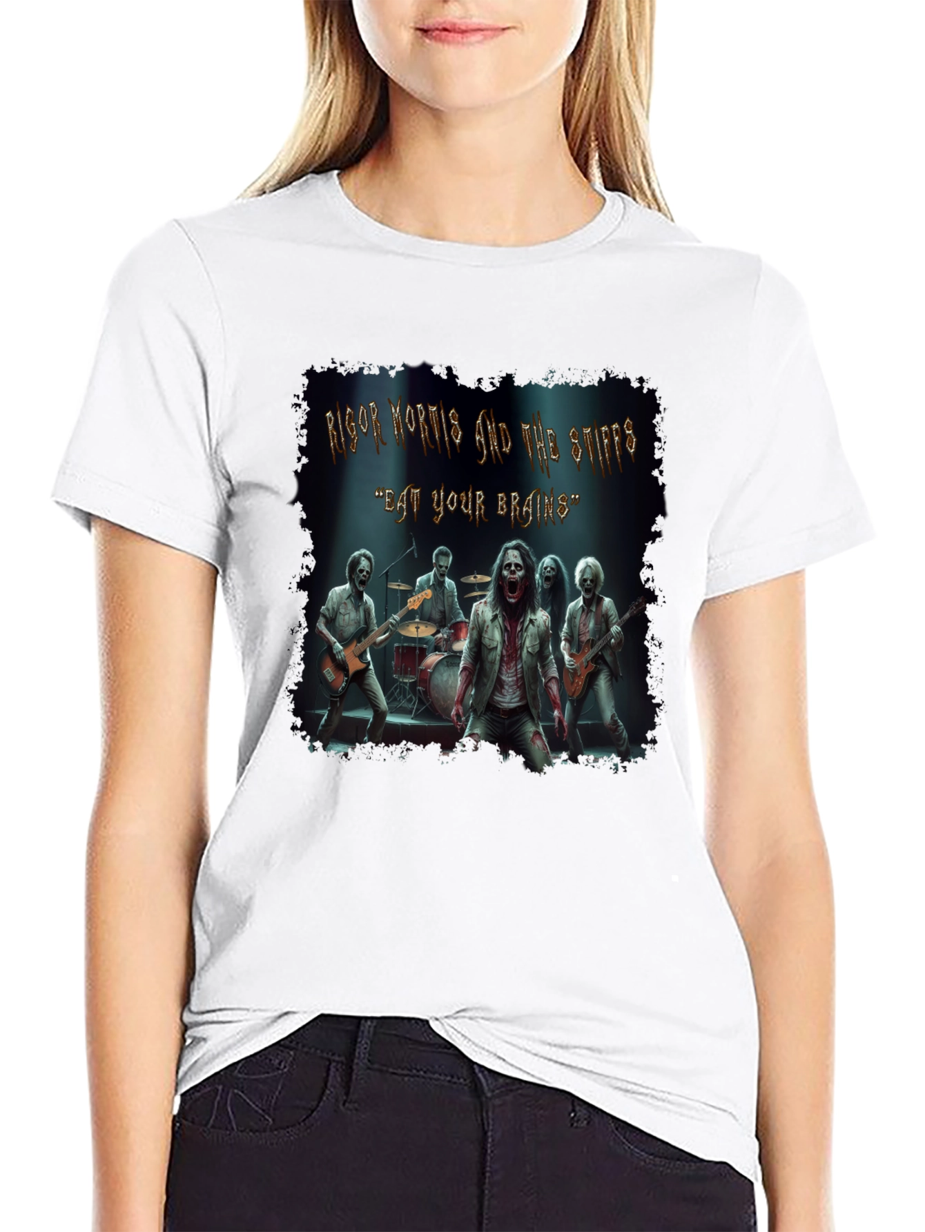 Zombie Band Graphic Tee