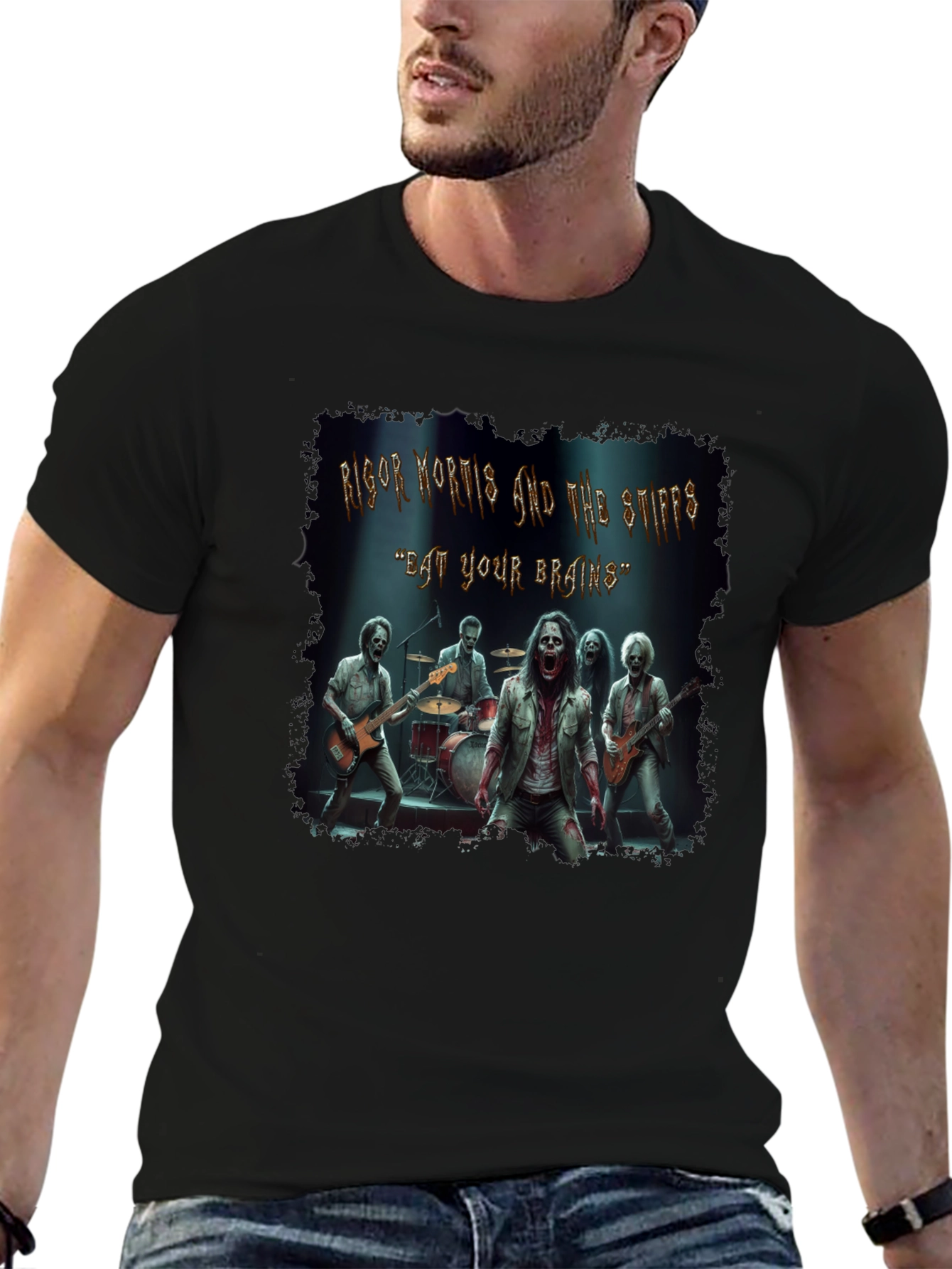 Zombie Band Graphic Tee