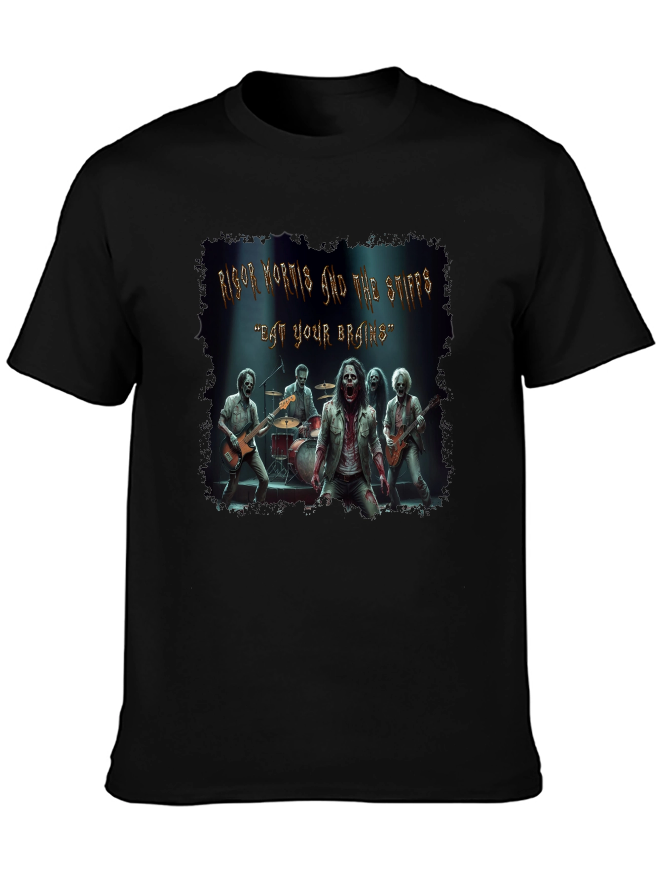 Zombie Band Graphic Tee