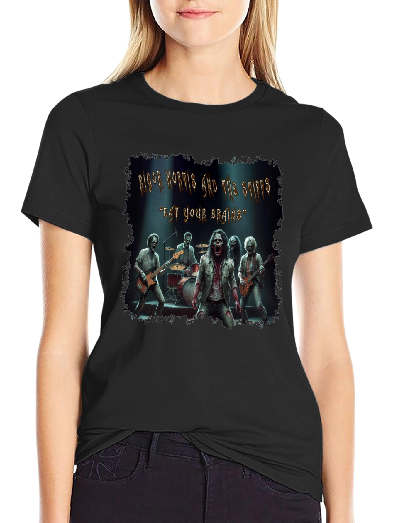 Zombie Band Graphic Tee