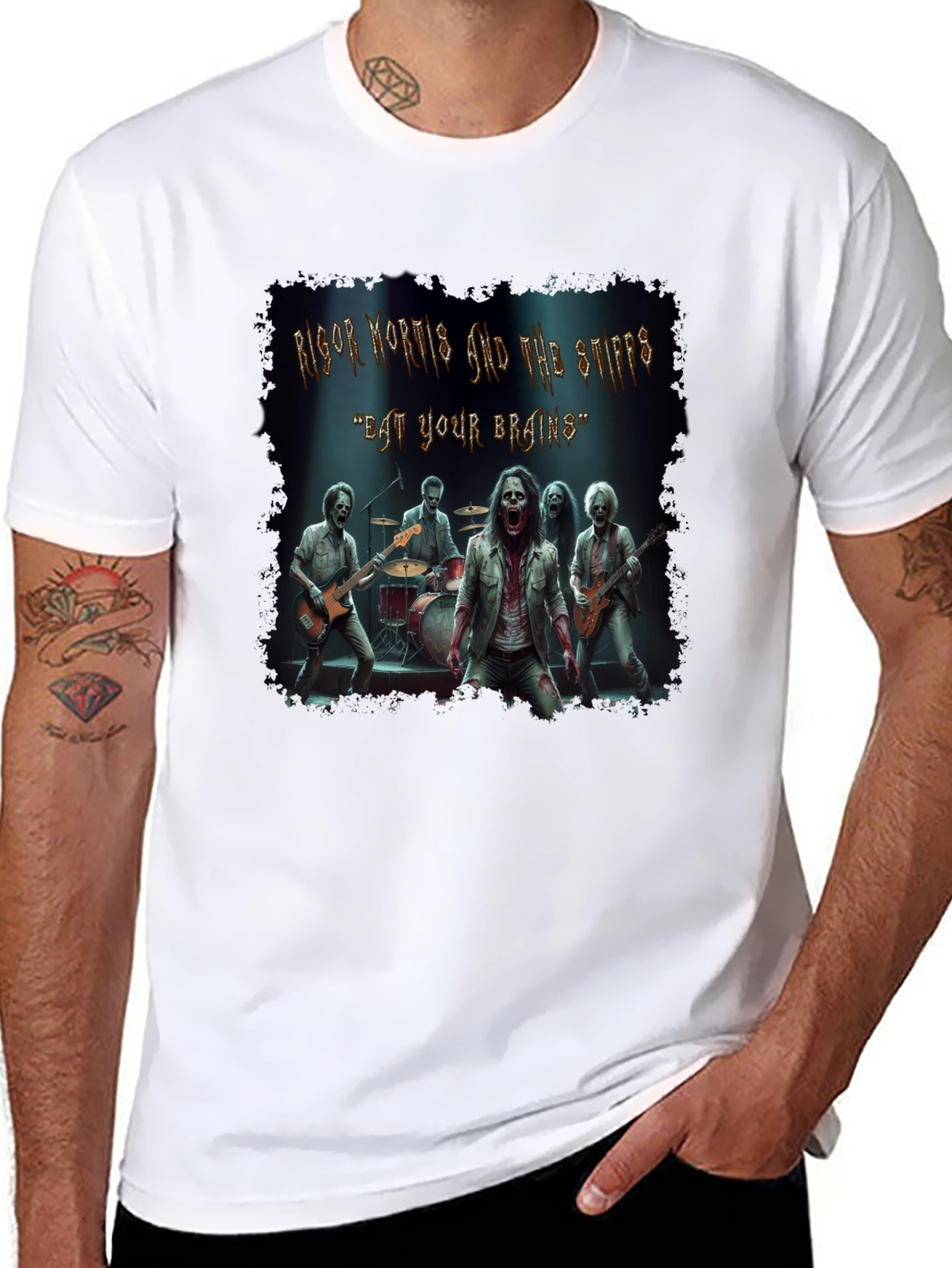Zombie Band Graphic Tee