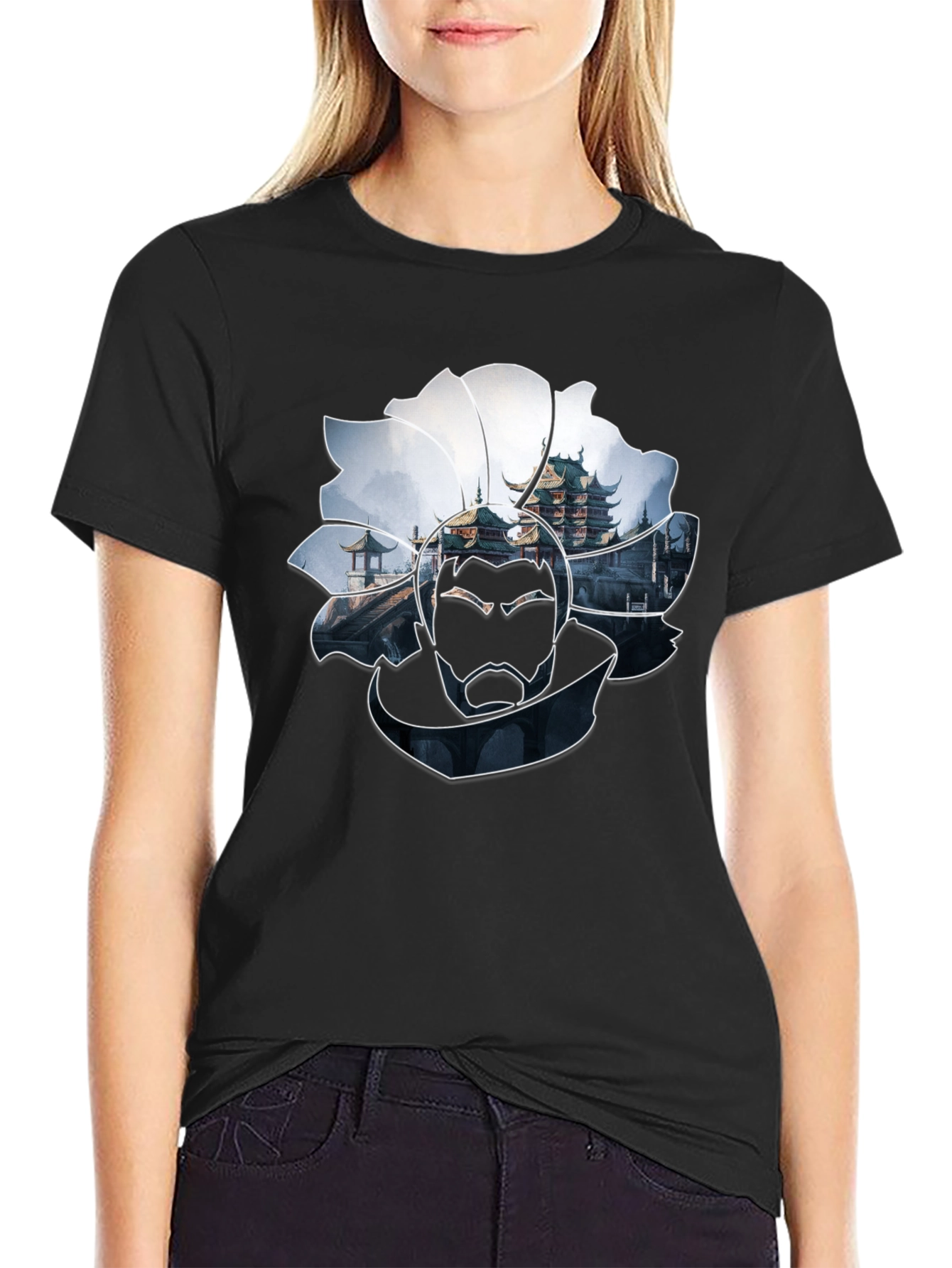 Lotus Dragon Palace Graphic Tee