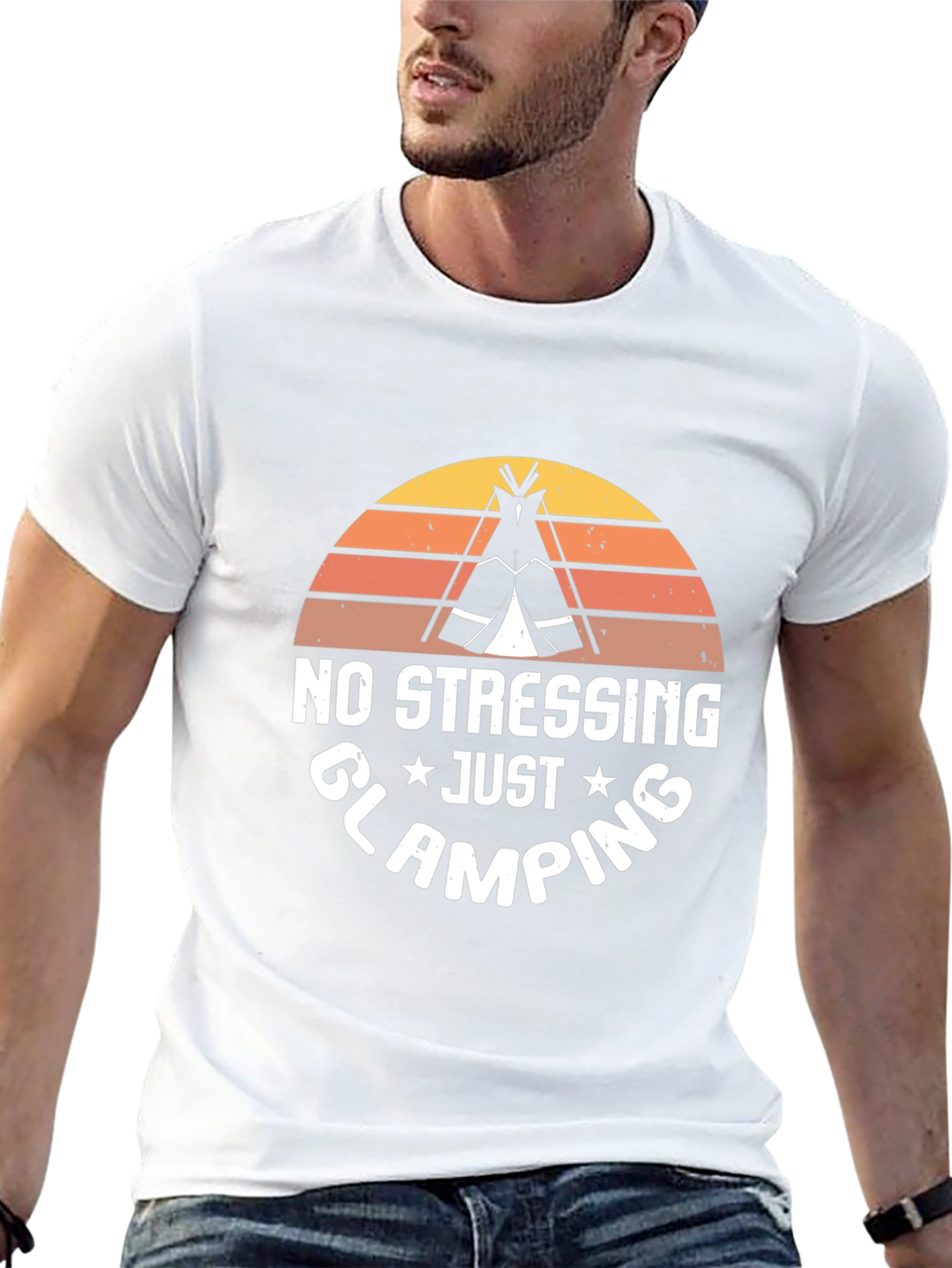 No Stressing Just Glamping T-Shirt