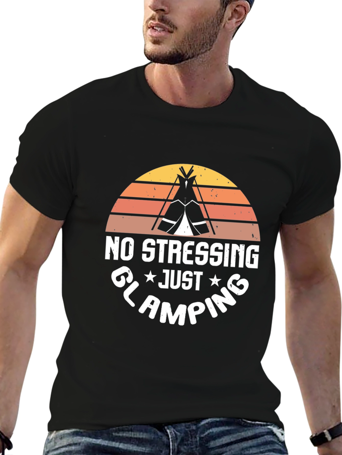 No Stressing Just Glamping T-Shirt
