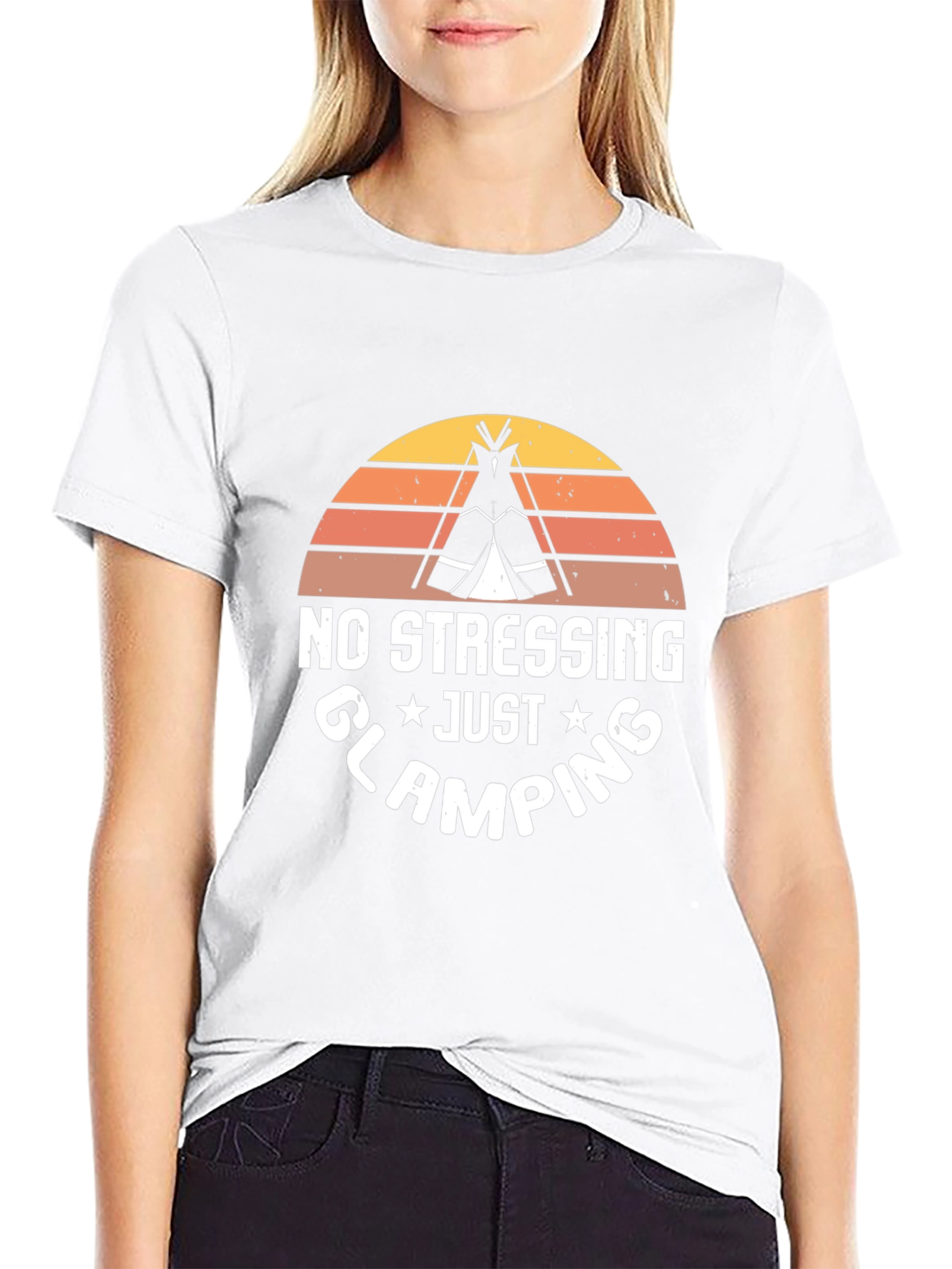 No Stressing Just Glamping T-Shirt