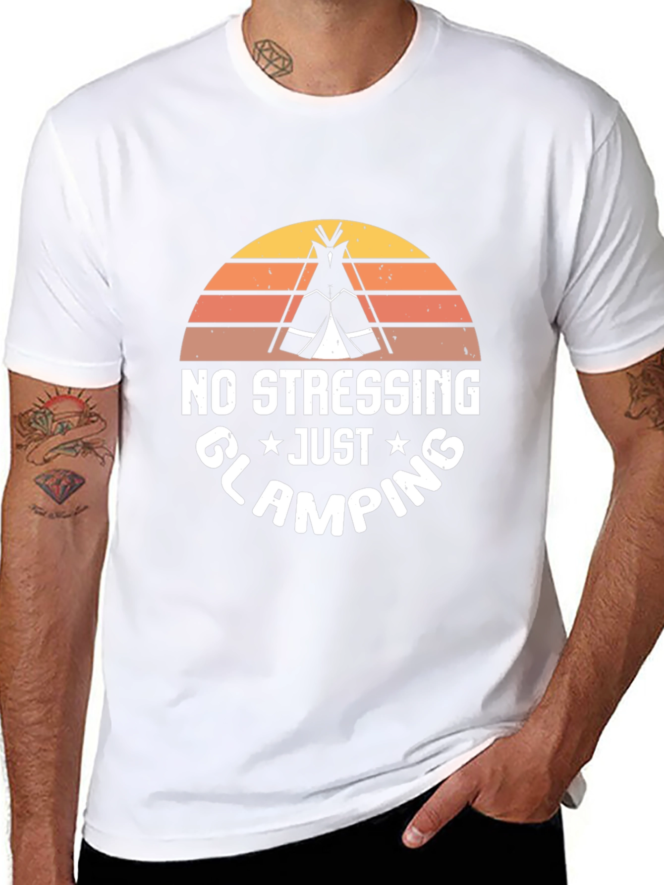 No Stressing Just Glamping T-Shirt