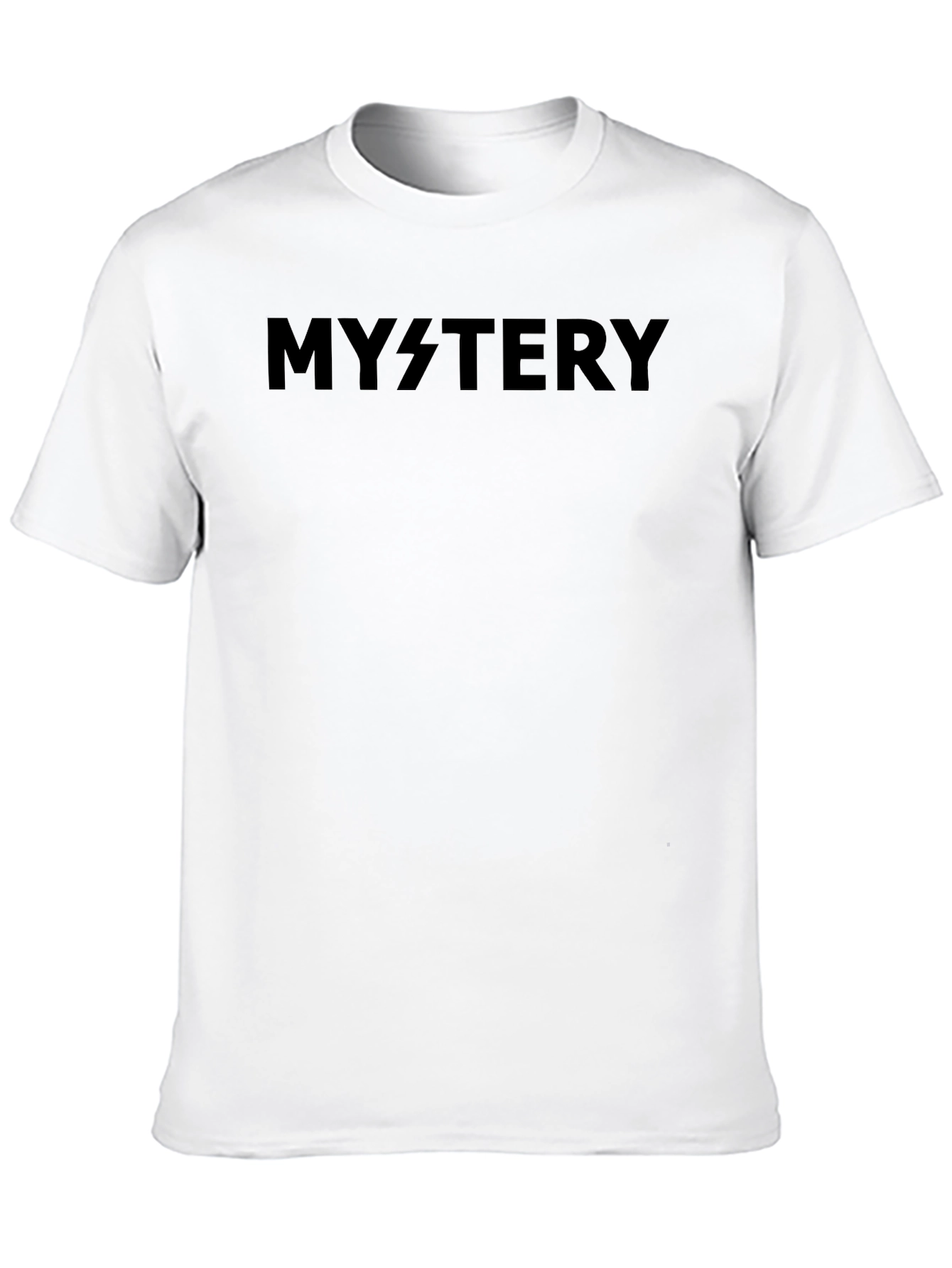 Mystery Black Graphic Tee Shirt