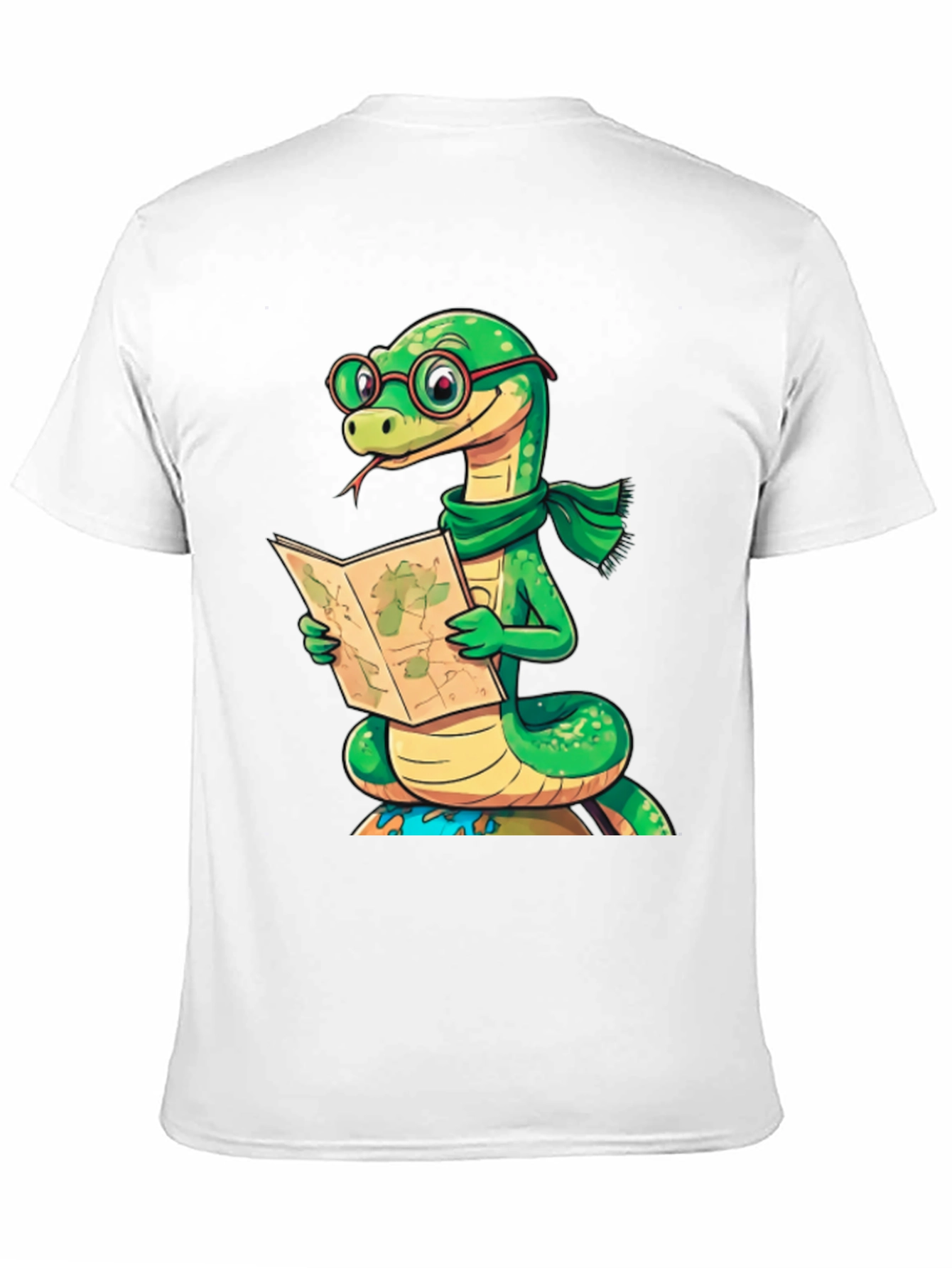 Snappy Snake Reader Graphic Tee
