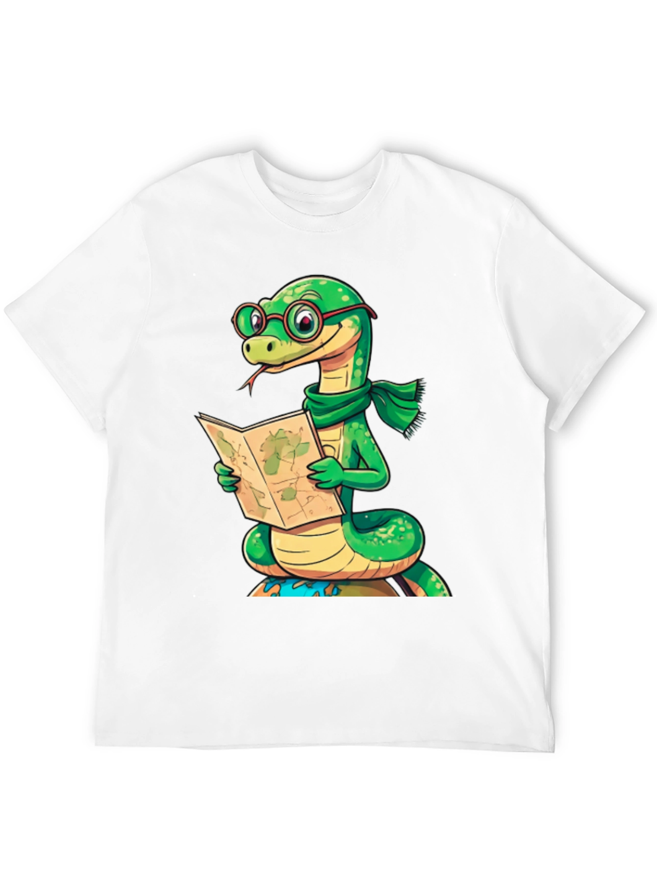 Snappy Snake Reader Graphic Tee