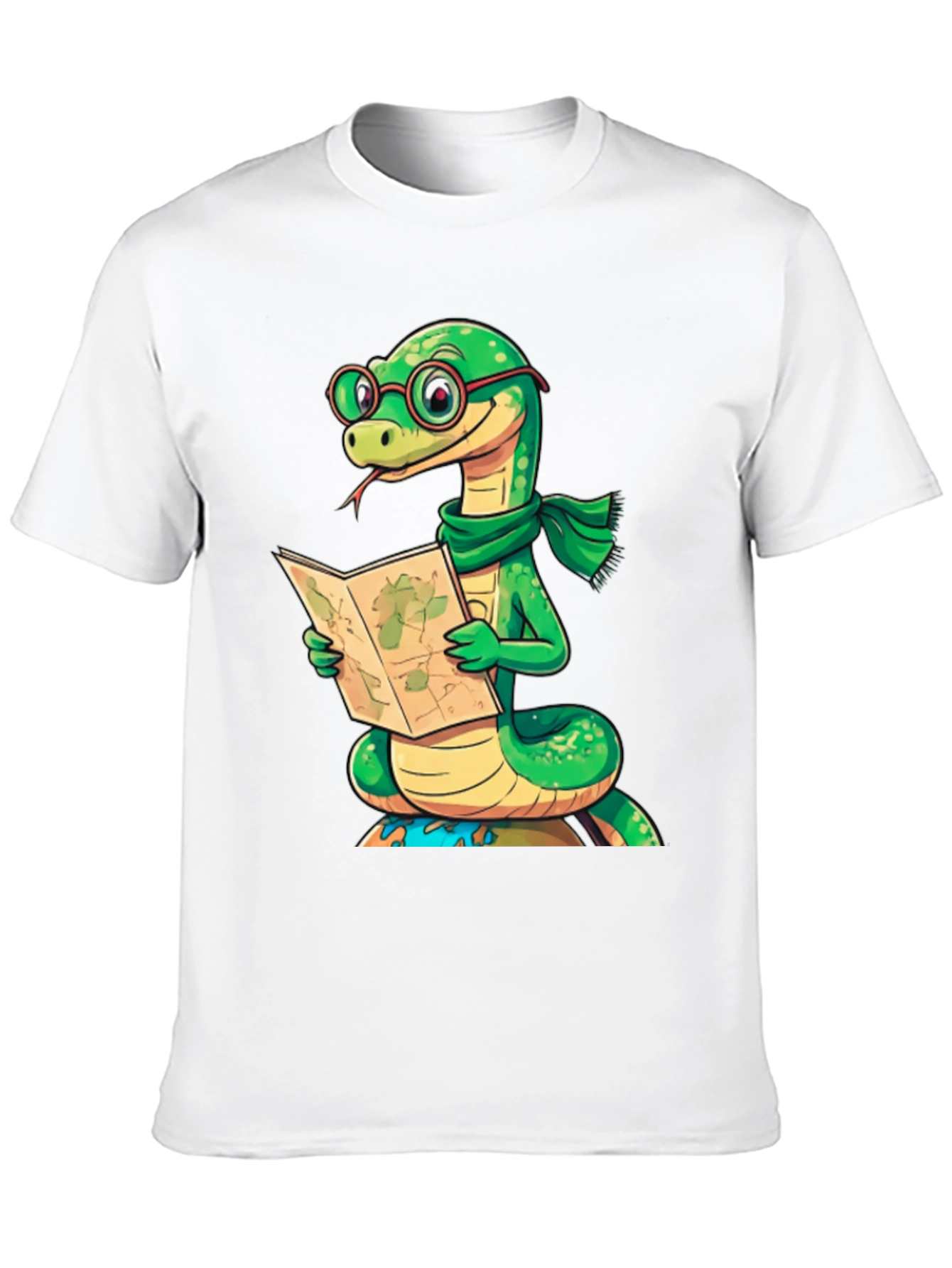 Snappy Snake Reader Graphic Tee