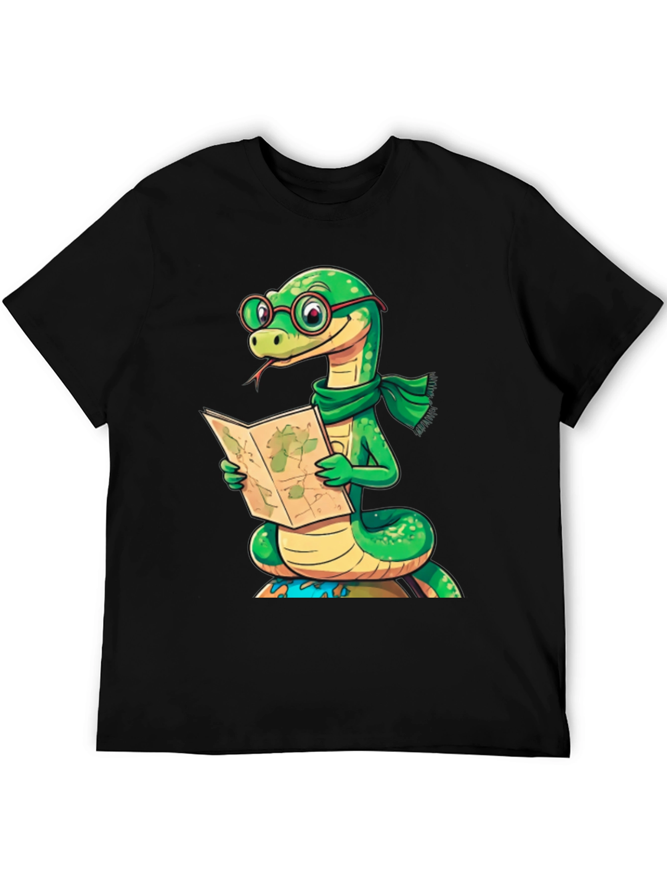 Snappy Snake Reader Graphic Tee