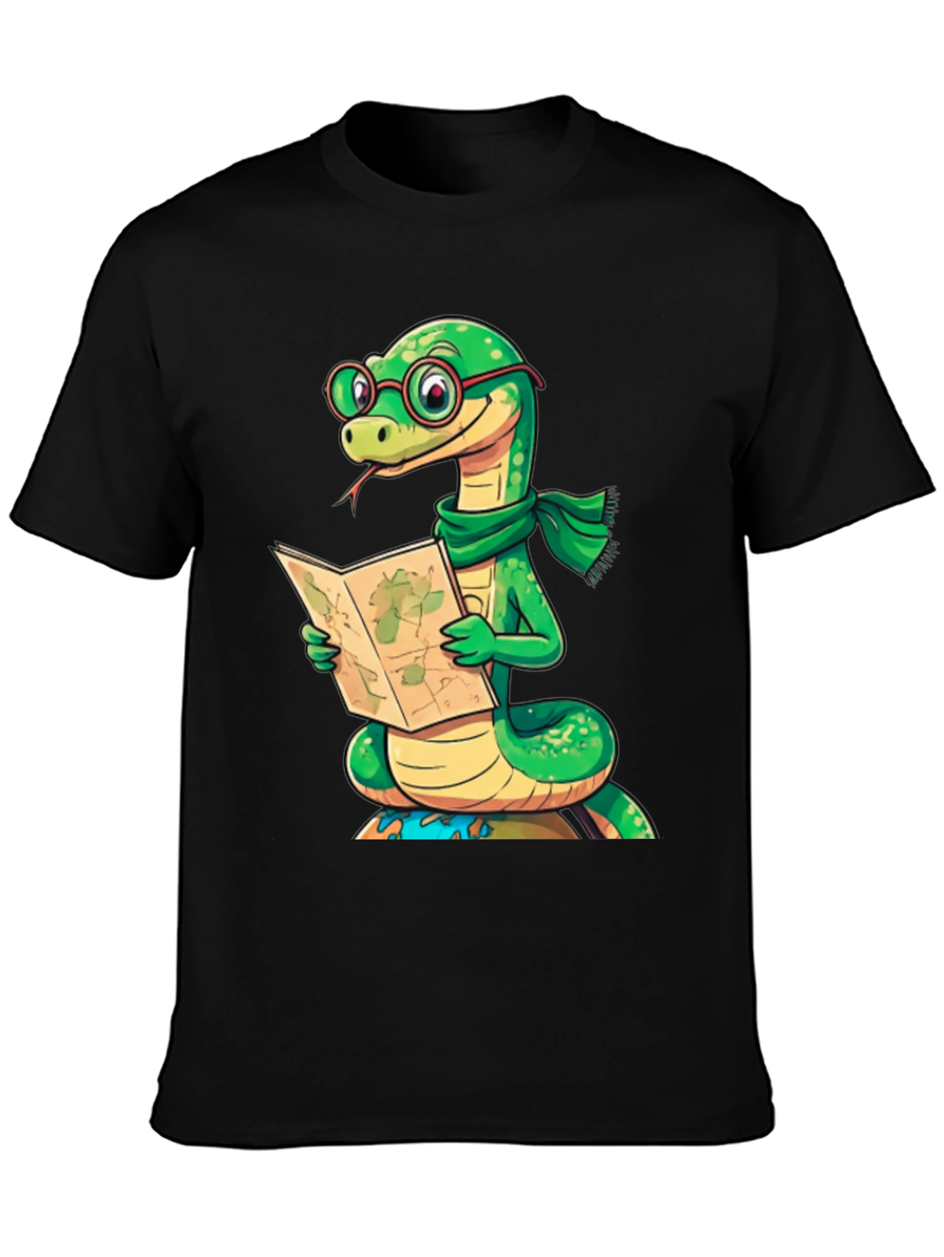 Snappy Snake Reader Graphic Tee