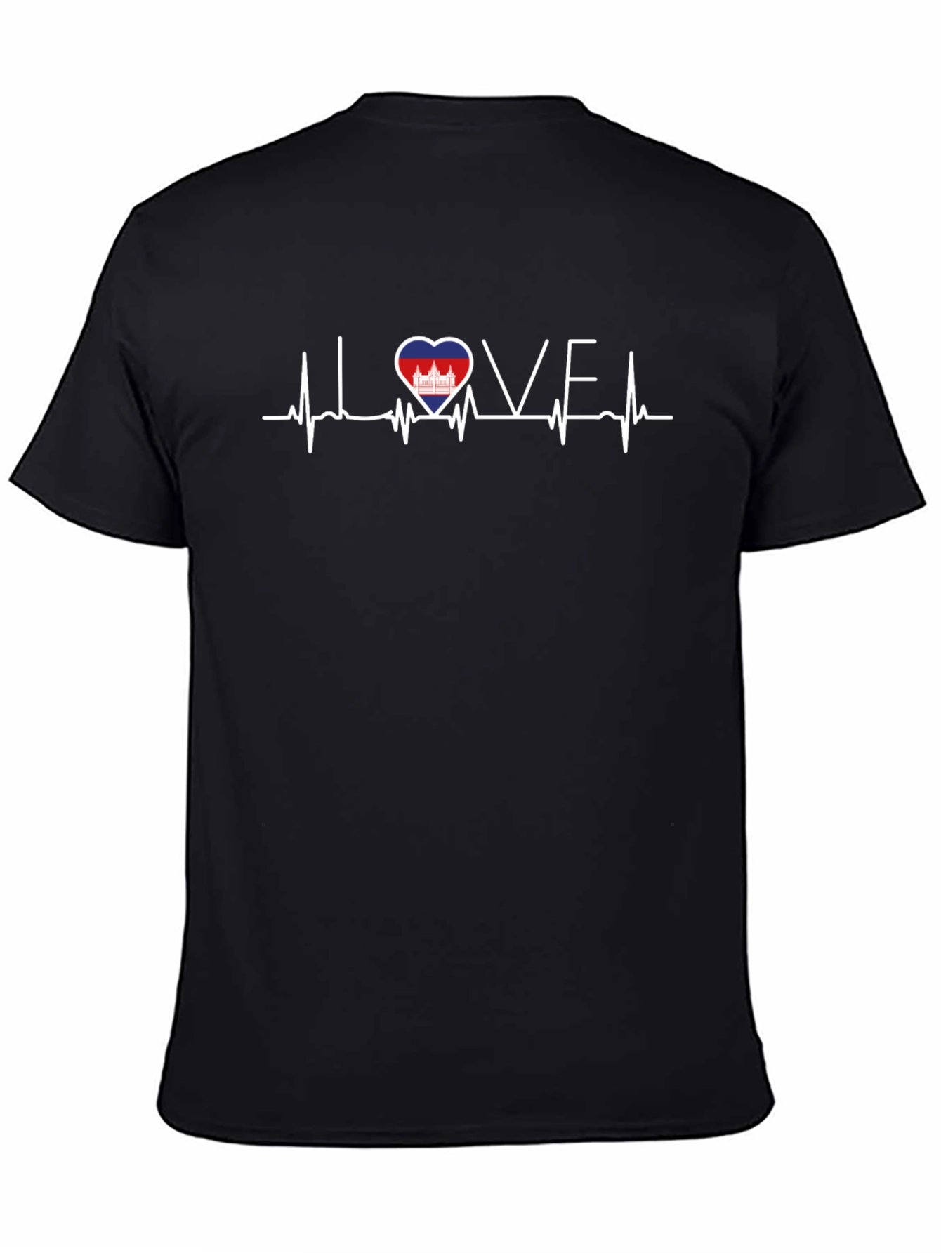 Cambodia Heartbeat Love T-Shirt