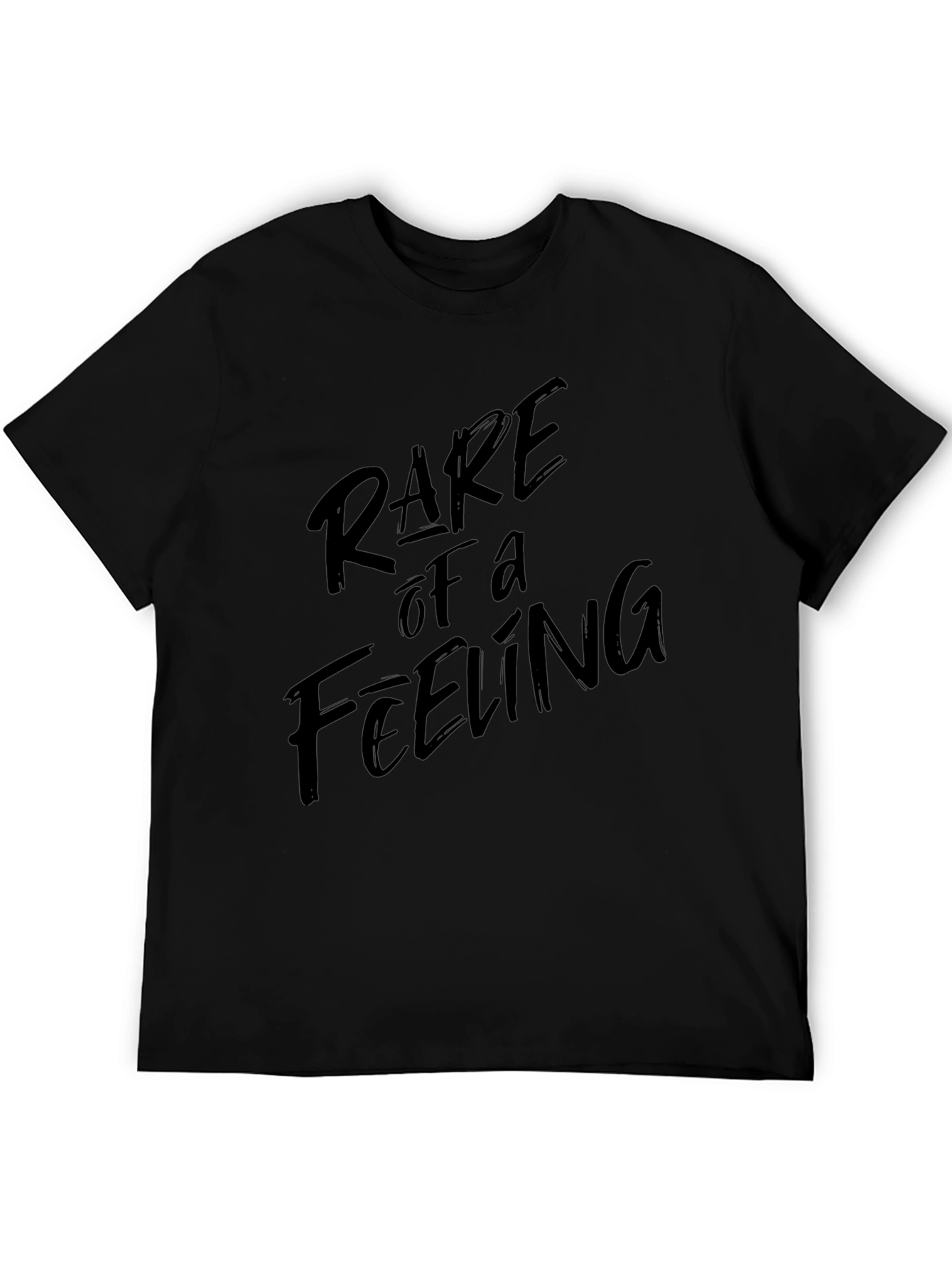 Rare Feeling Black Graphic Tee