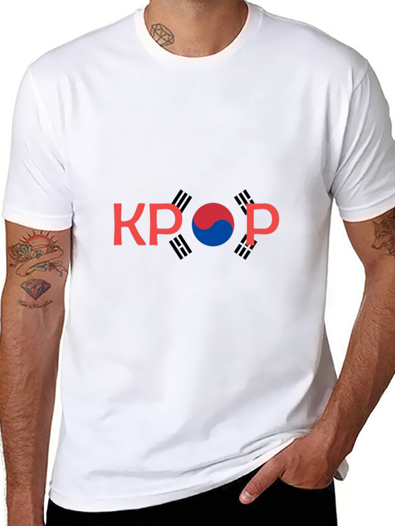 K-Pop Inspired Graphic T-Shirt