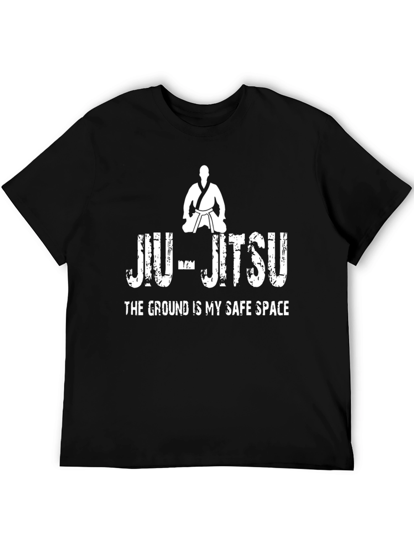 Jiu-Jitsu The Ground Is My Safe Space Graphic T-Shirt