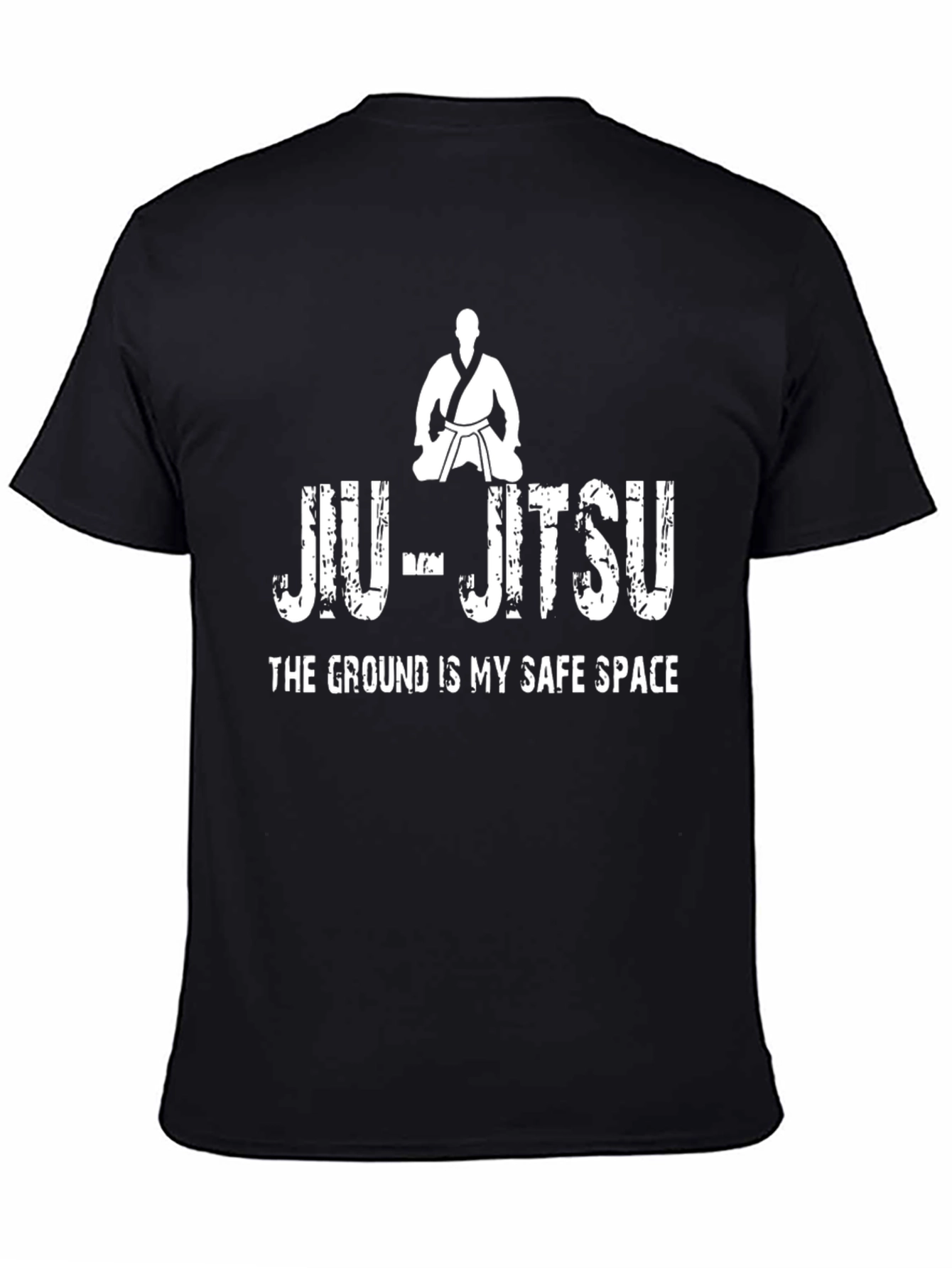 Jiu-Jitsu The Ground Is My Safe Space Graphic T-Shirt