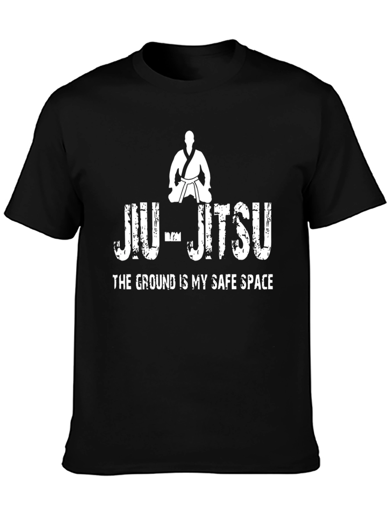 Jiu-Jitsu The Ground Is My Safe Space Graphic T-Shirt