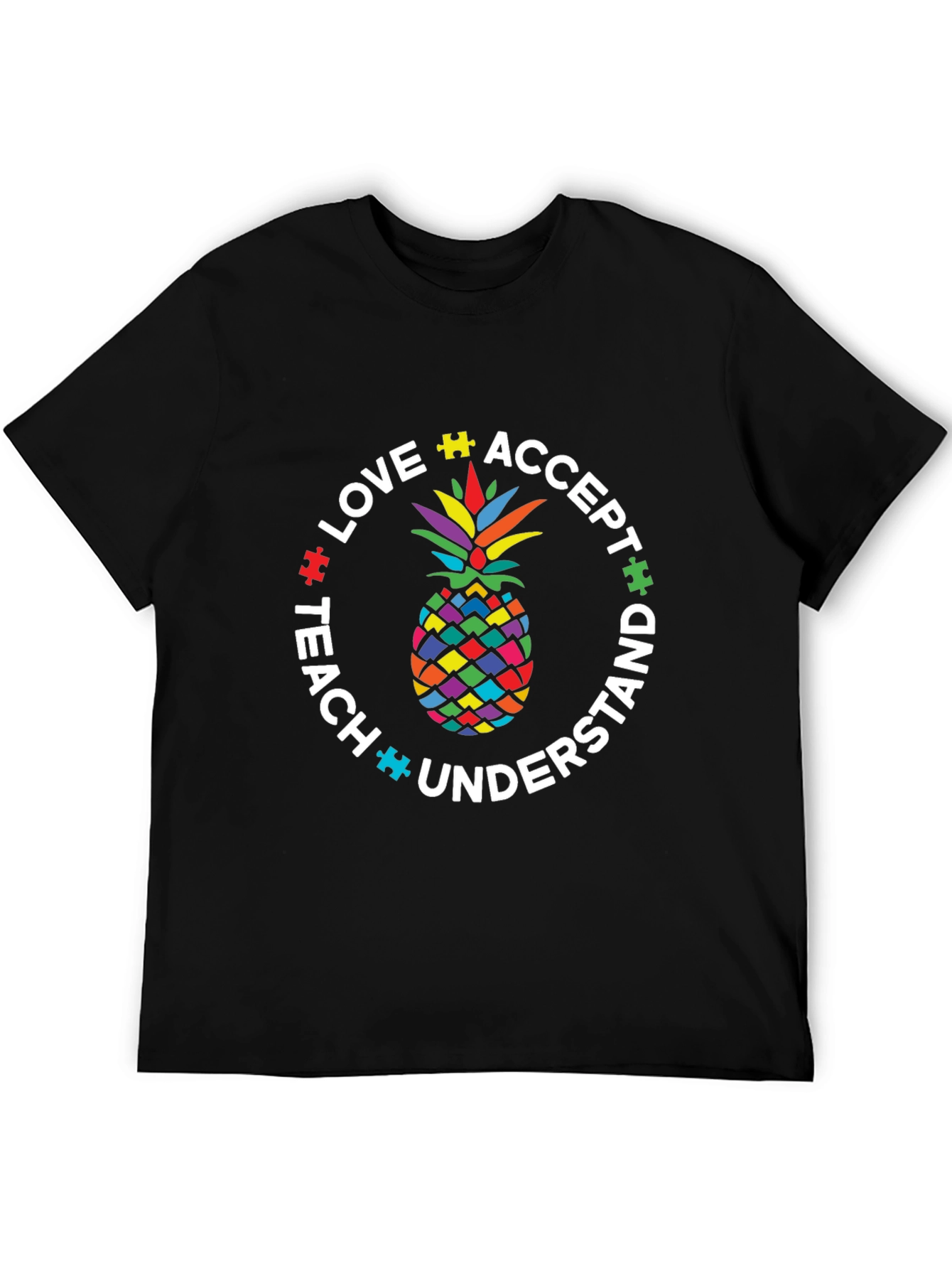 Autism Awareness Pineapple T-Shirt