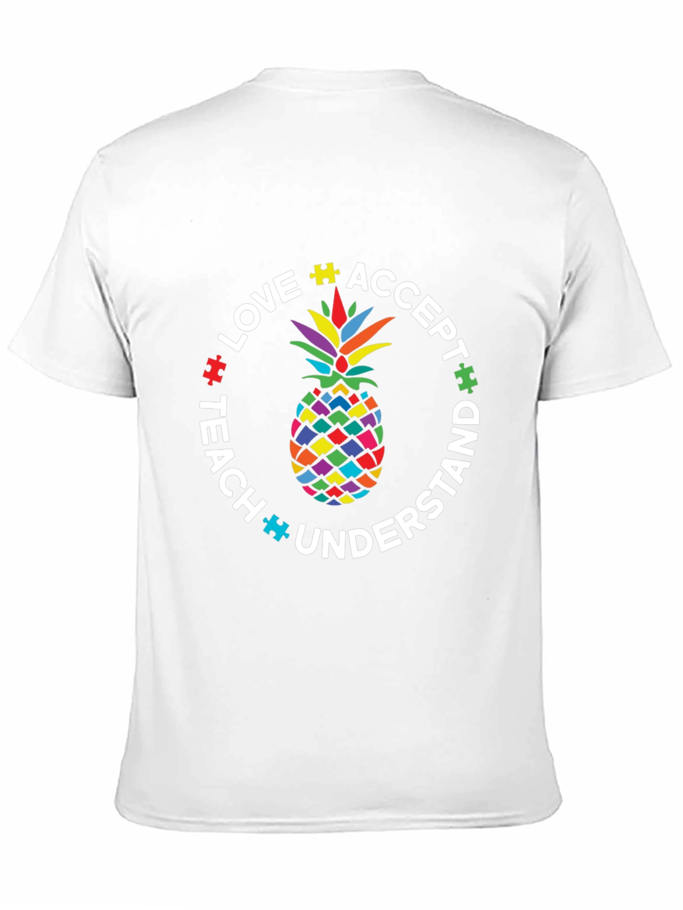 Autism Awareness Pineapple T-Shirt