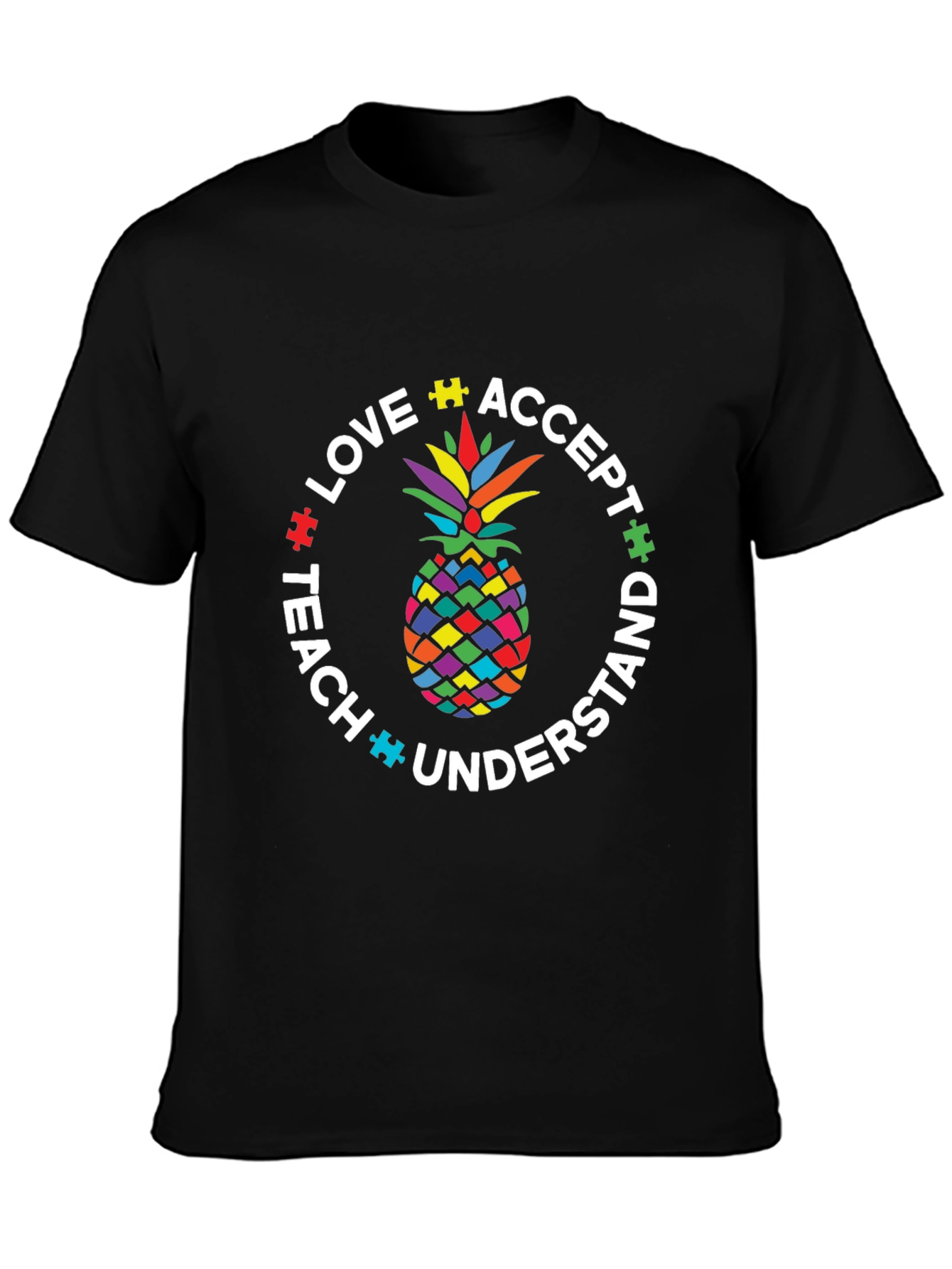 Autism Awareness Pineapple T-Shirt