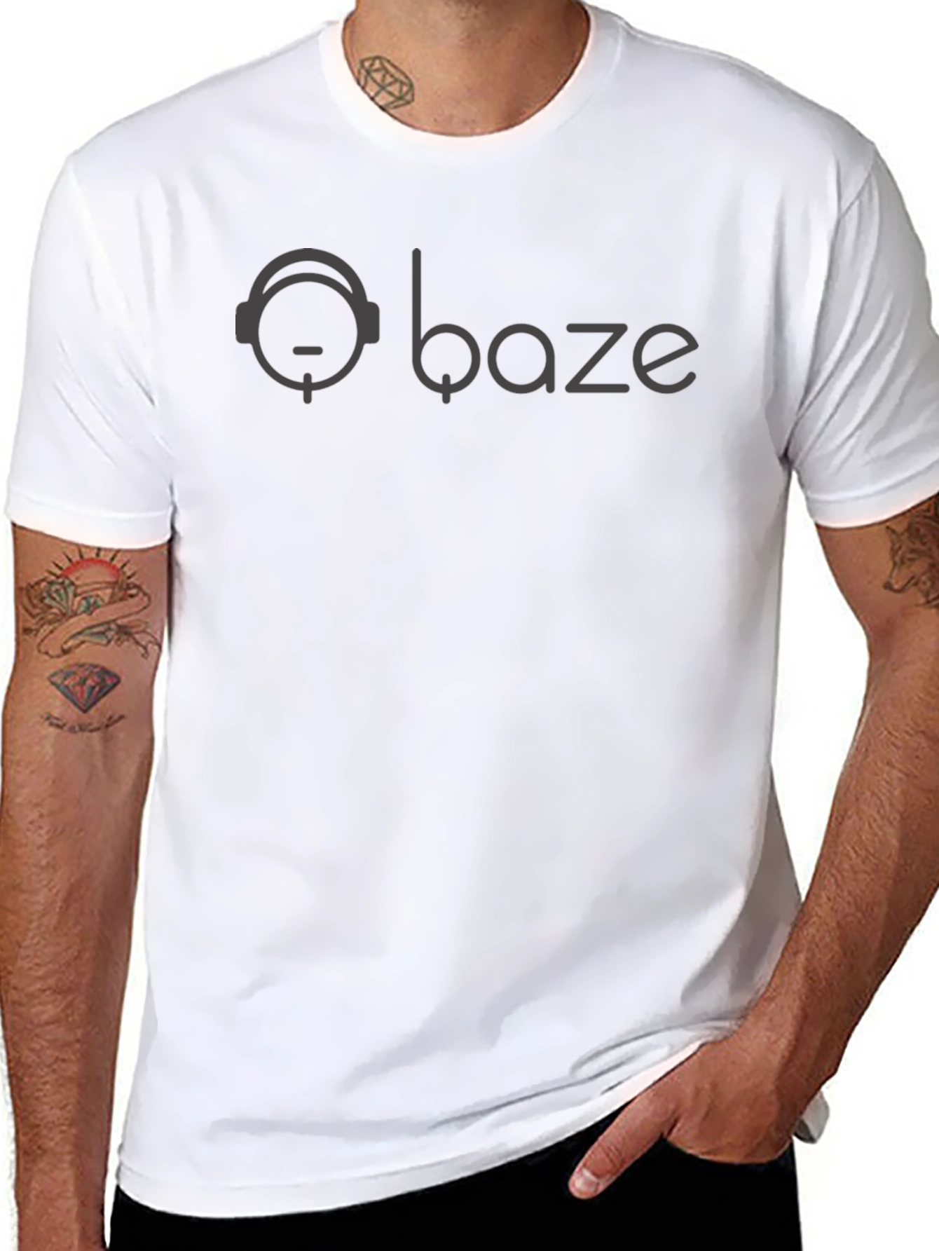 Baze Logo T-Shirt - Casual Comfort Modern Style
