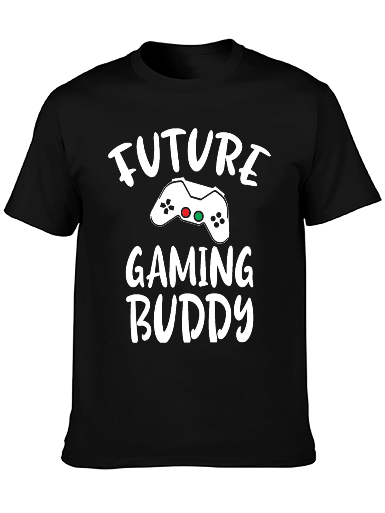 Future Gaming Buddy Black T-Shirt