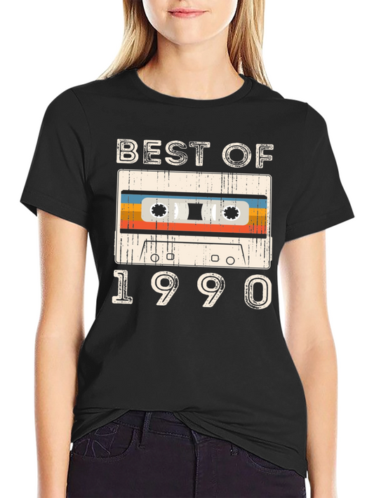 Best Of 1990 Cassette Tape Graphic T-Shirt