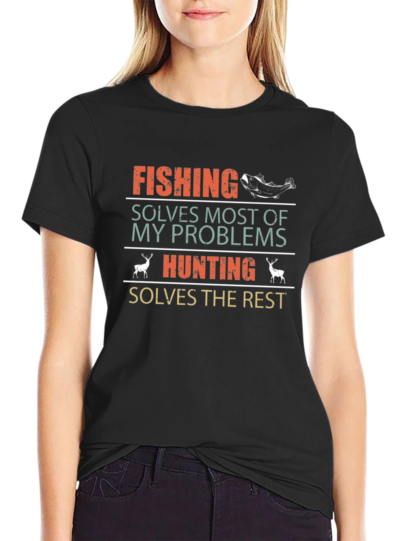 Fishing & Hunting Humor T-Shirt