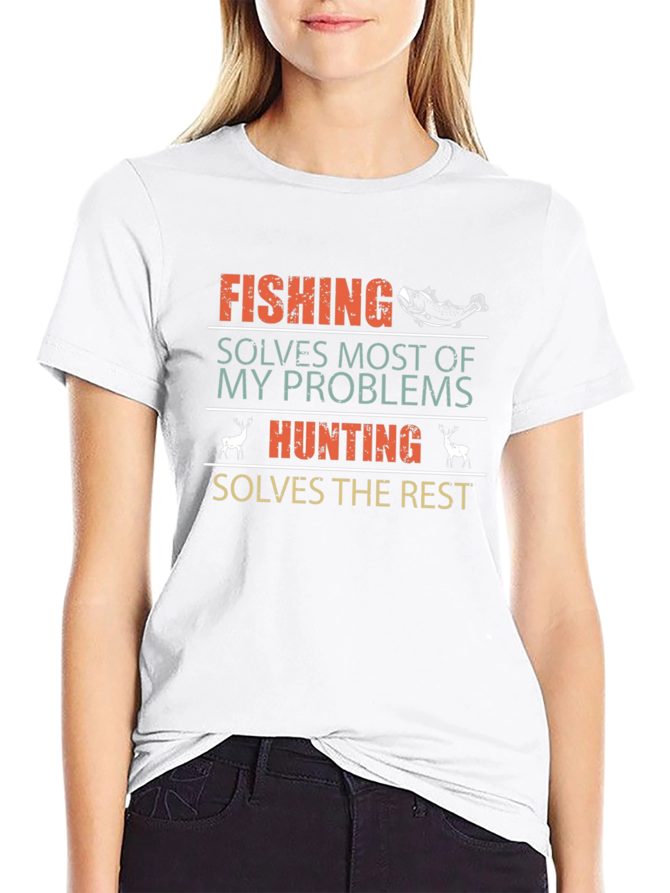 Fishing & Hunting Humor T-Shirt