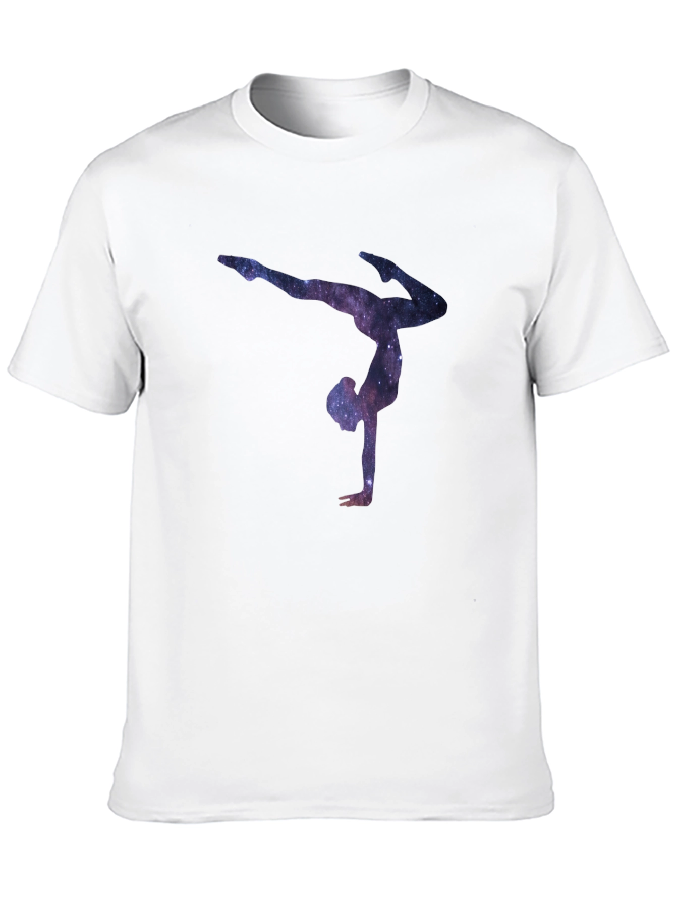 Galaxy Gymnast Black T-Shirt