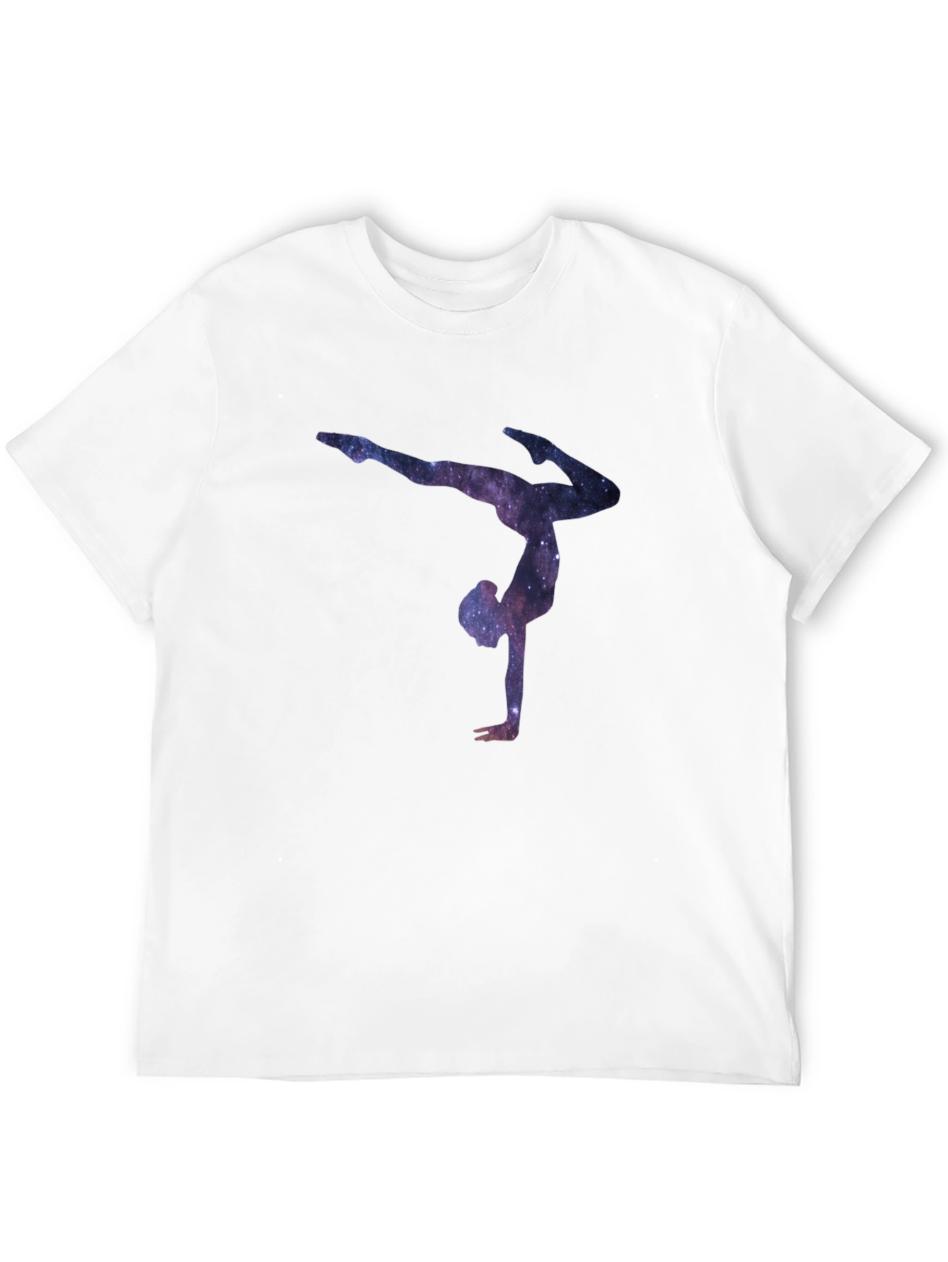 Galaxy Gymnast Black T-Shirt
