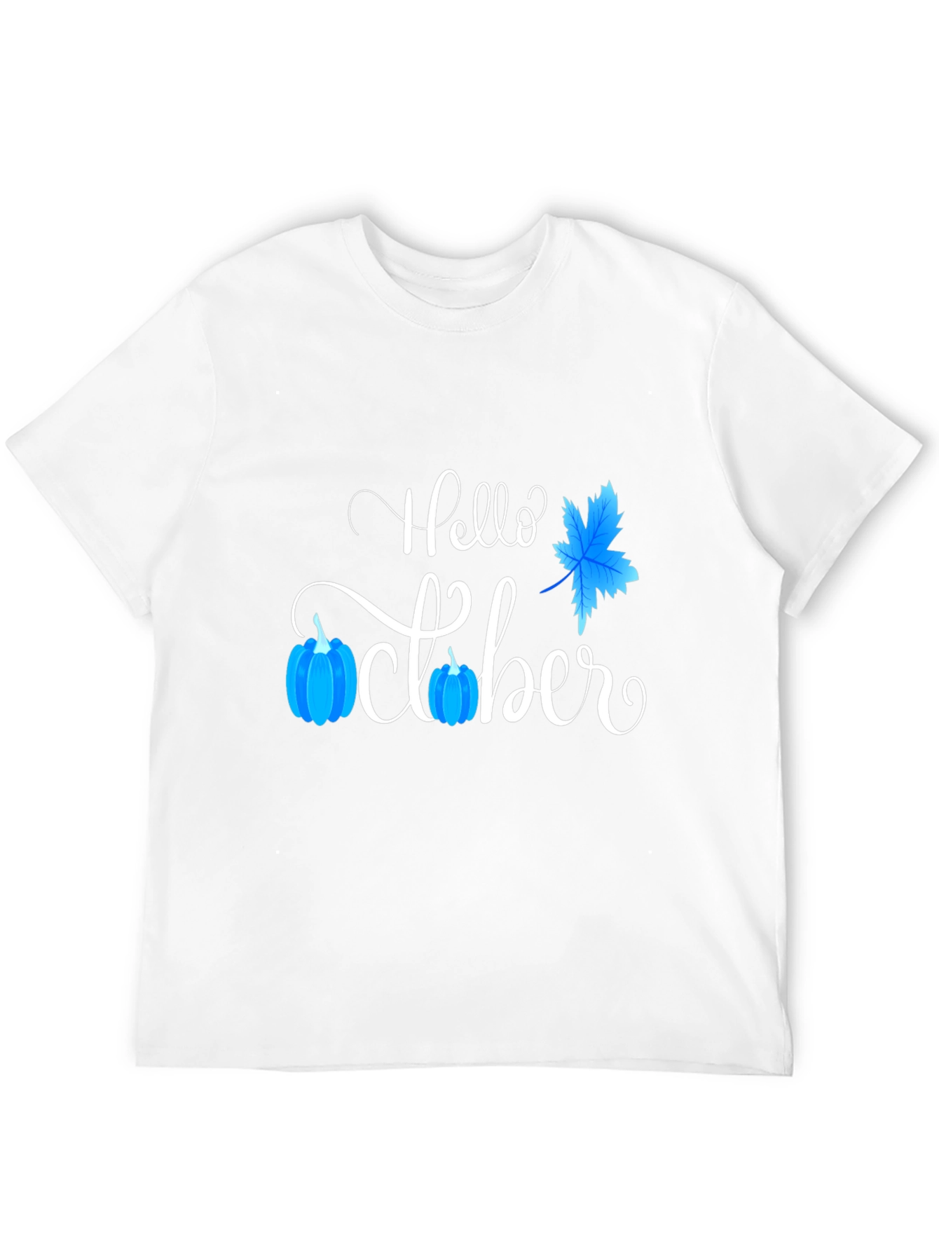 Hello October T-Shirt - Festive Fall Apparel