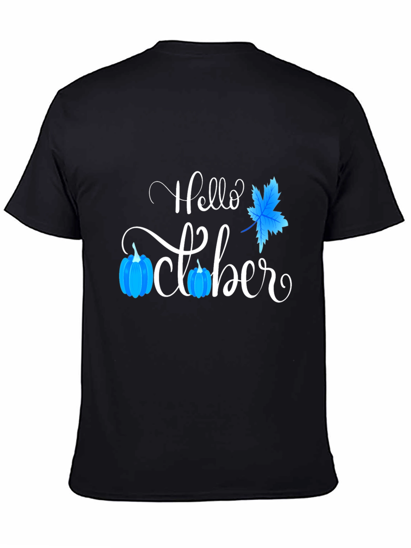 Hello October T-Shirt - Festive Fall Apparel