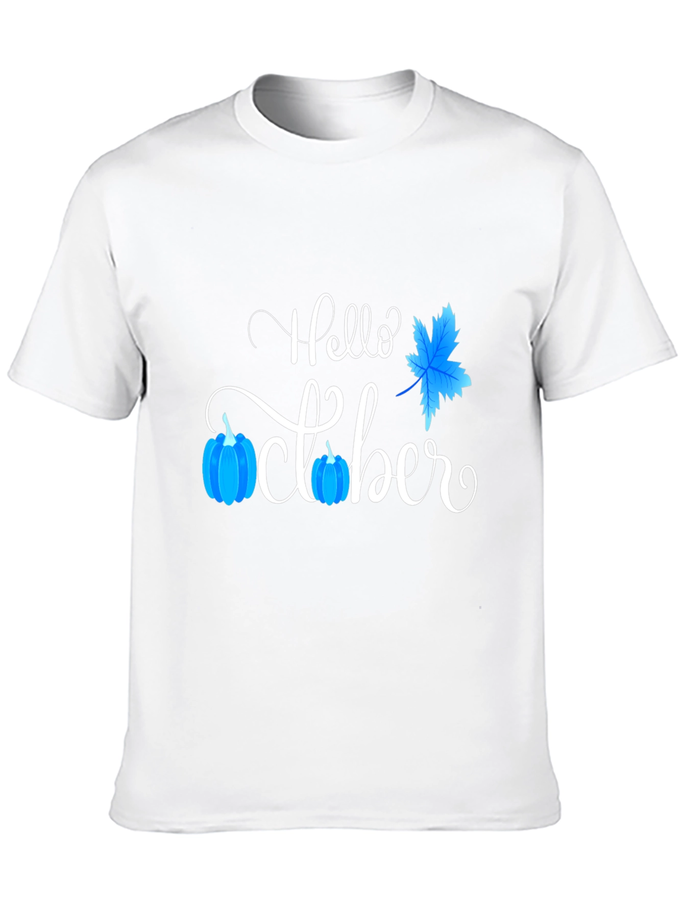 Hello October T-Shirt - Festive Fall Apparel