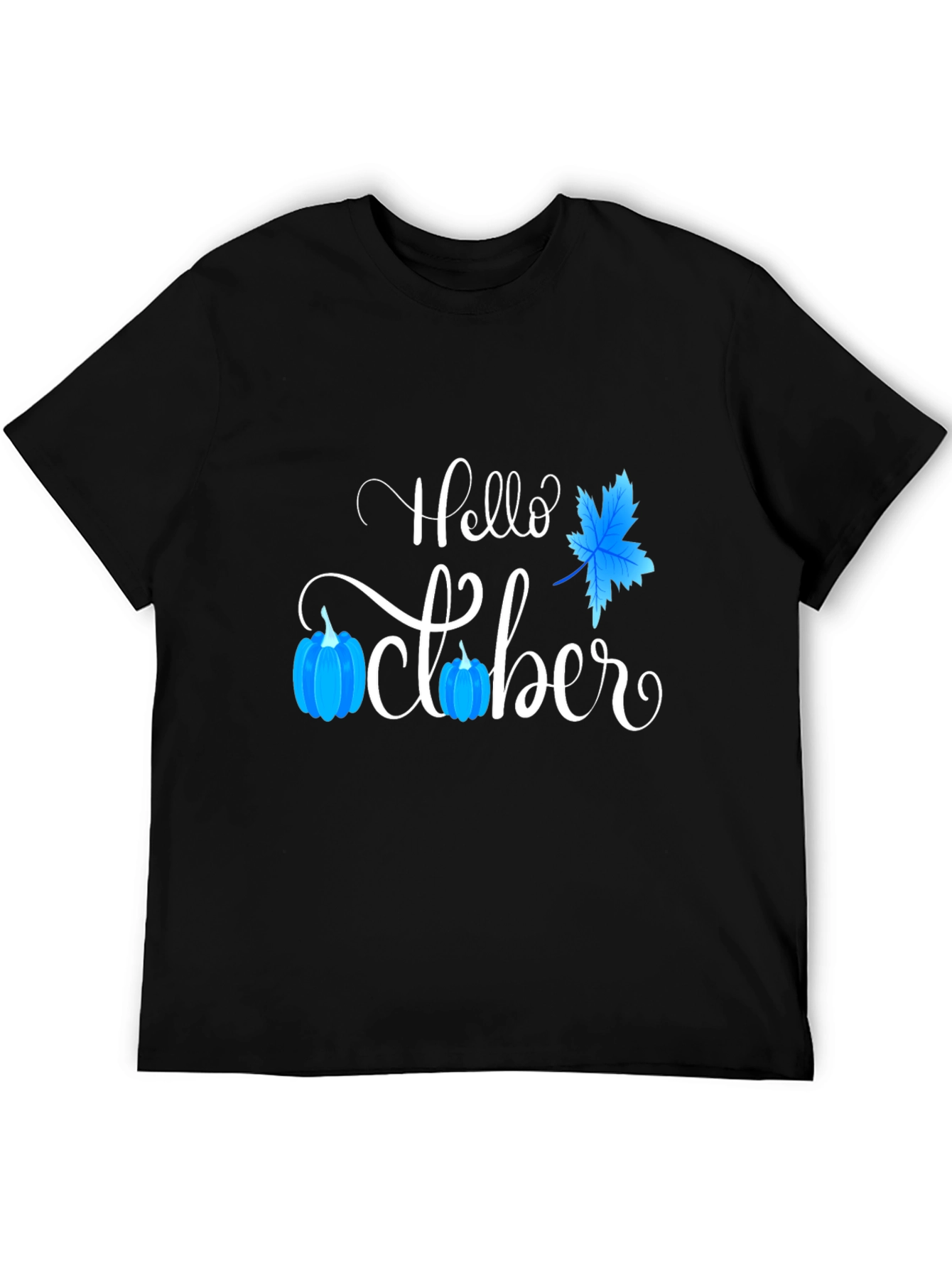 Hello October T-Shirt - Festive Fall Apparel