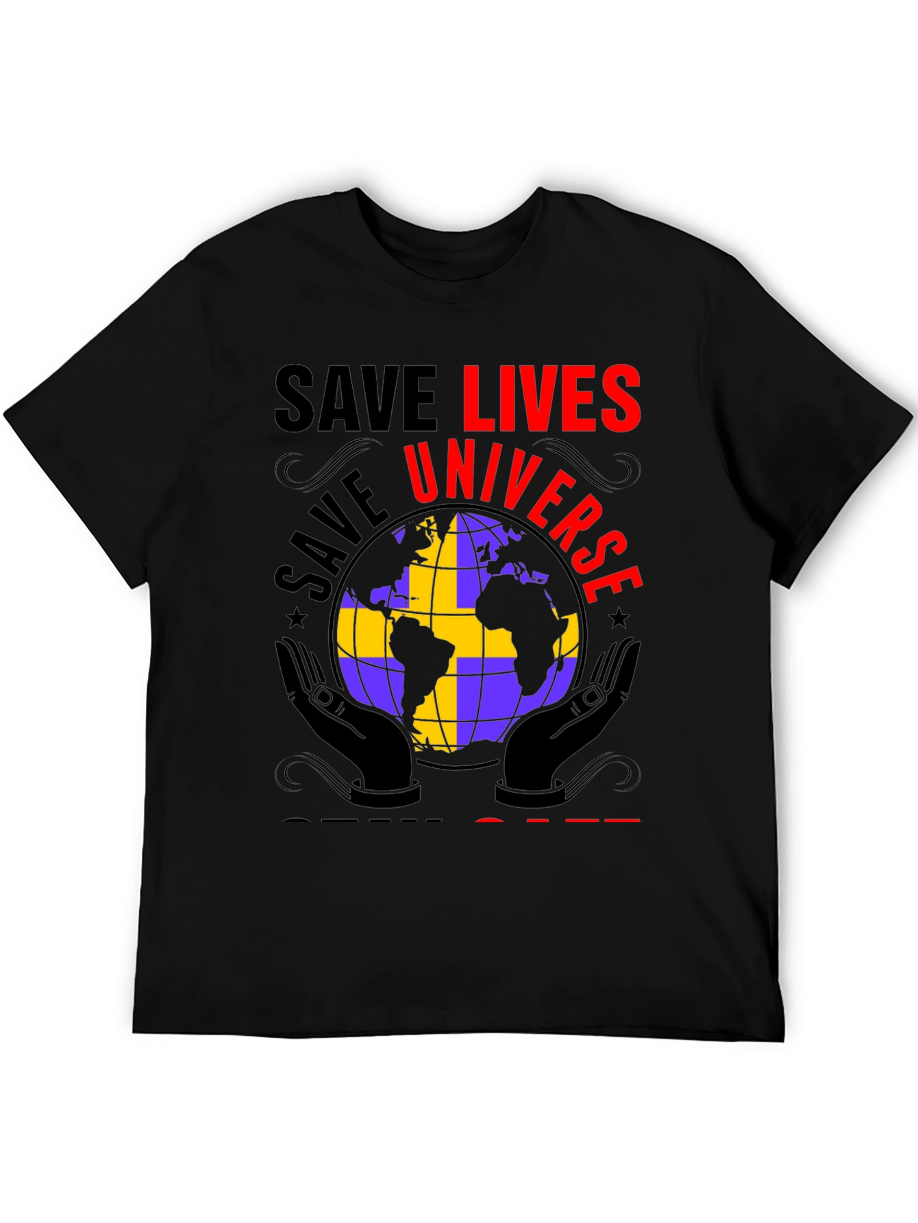 Save Lives Universe Graphic Tee