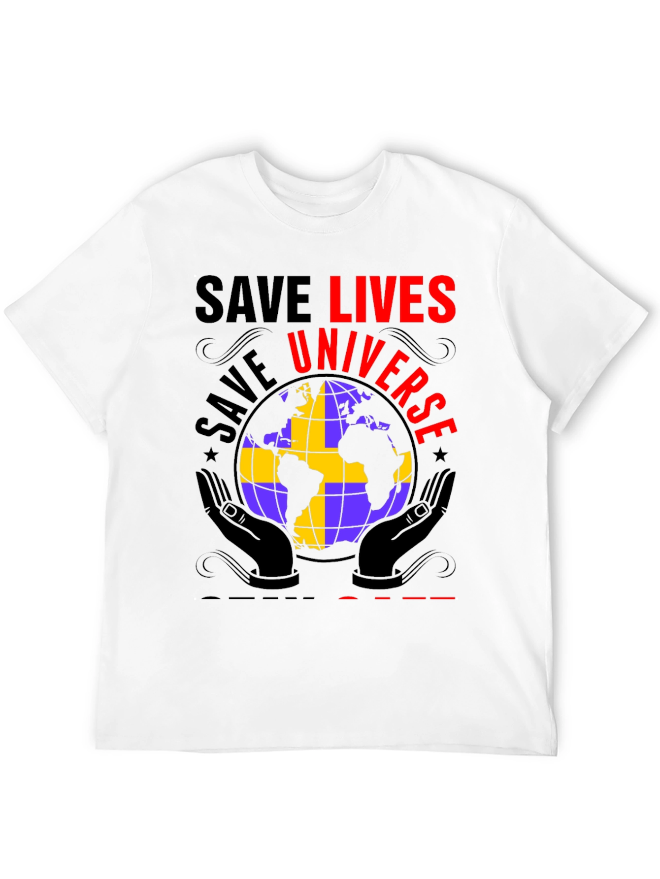 Save Lives Universe Graphic Tee