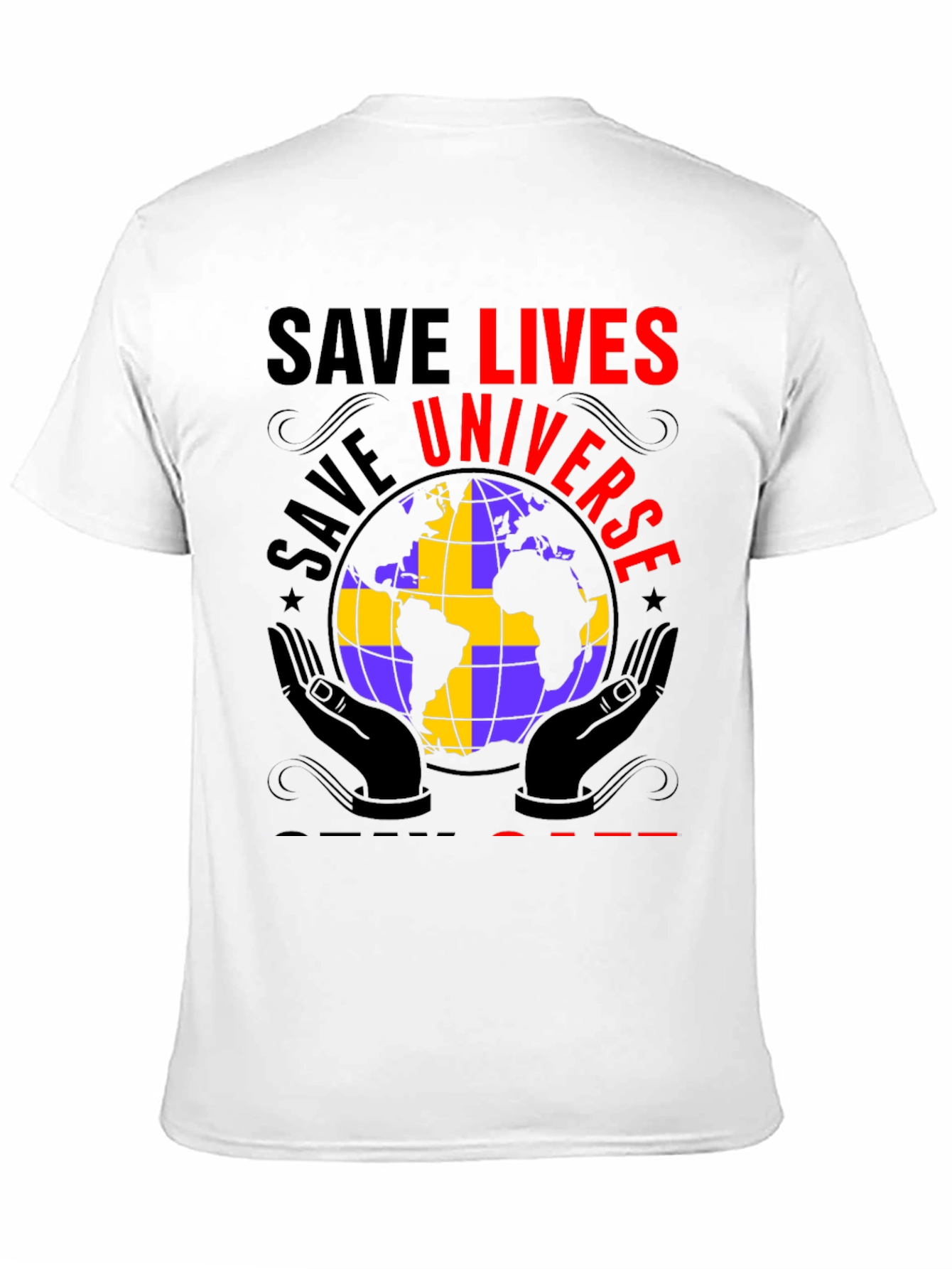 Save Lives Universe Graphic Tee